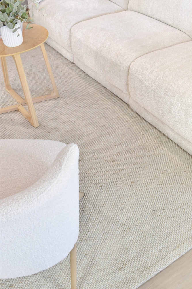 Allure Earth Linen Wool Rug - Image 8