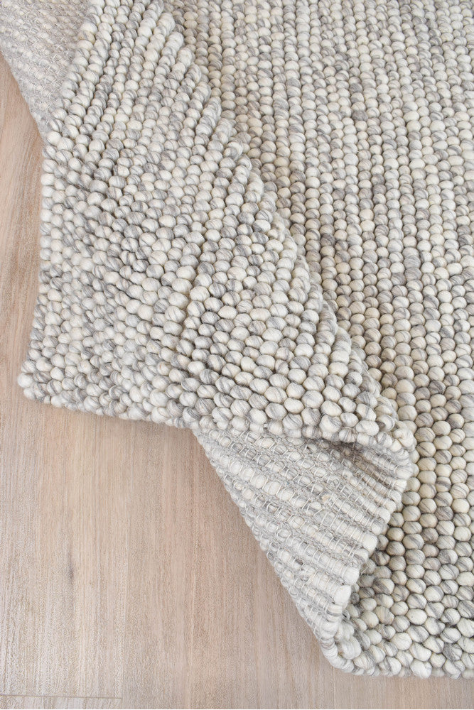 Allure Silver Mist Wool Rug - Image 4