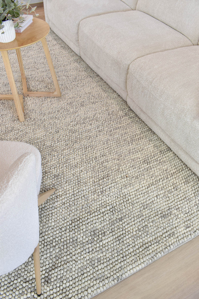 Allure Silver Mist Wool Rug - Image 6