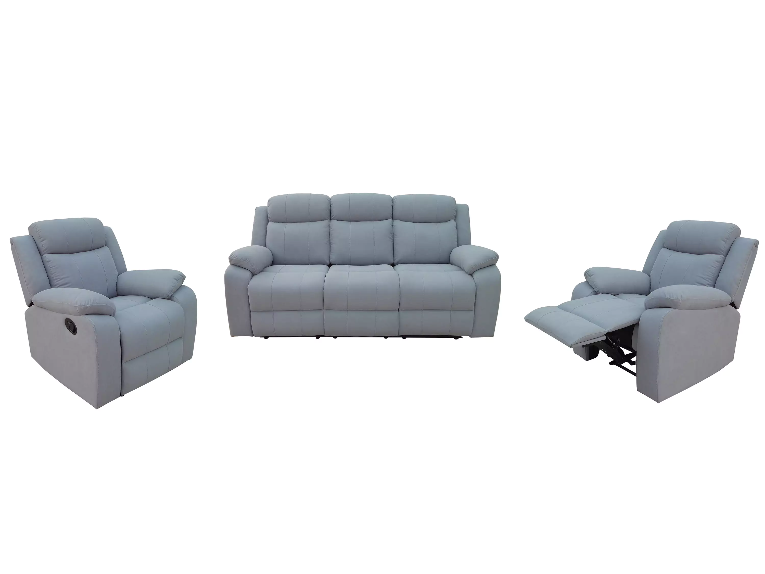 Archer Fabric Recliner Lounge - Image 5