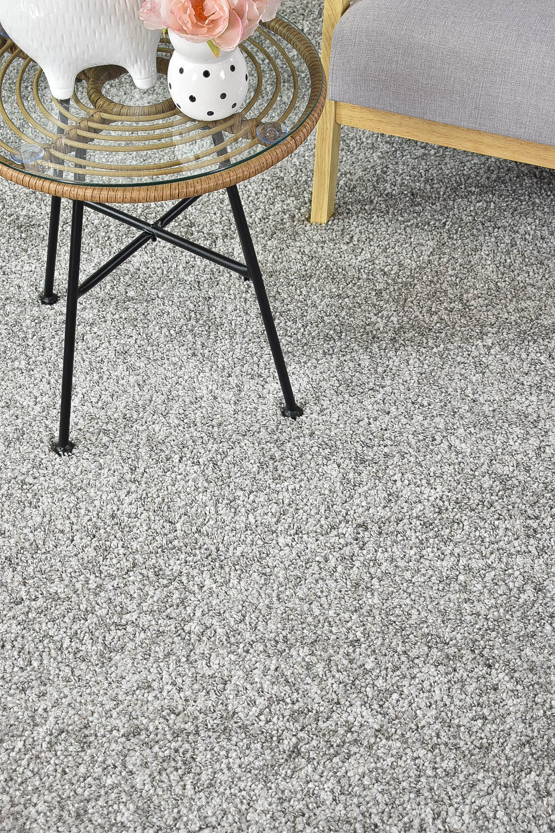 Leona Light Grey Rug - Image 6