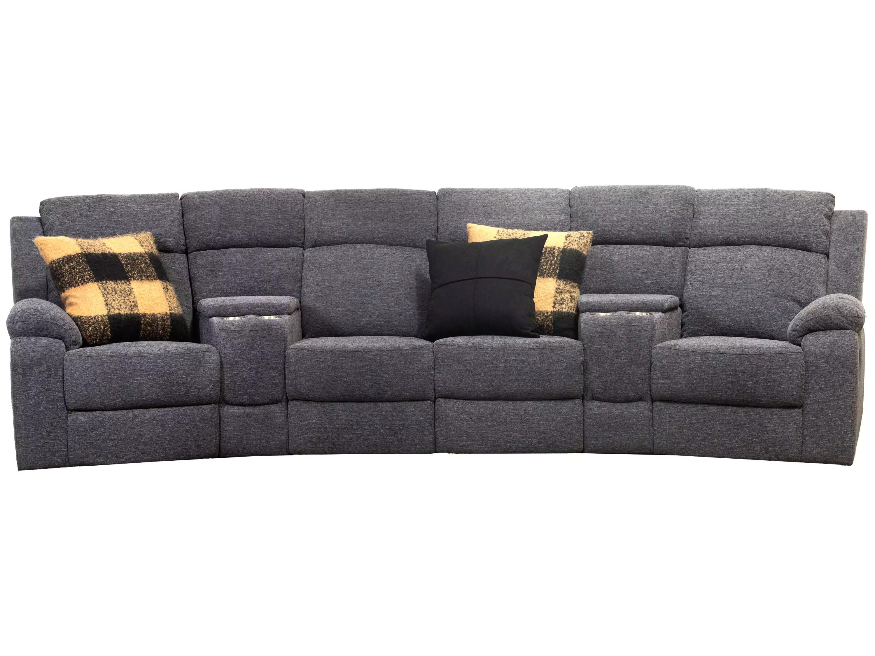 Baxley Fabric Home Theatre Lounge - Image 3