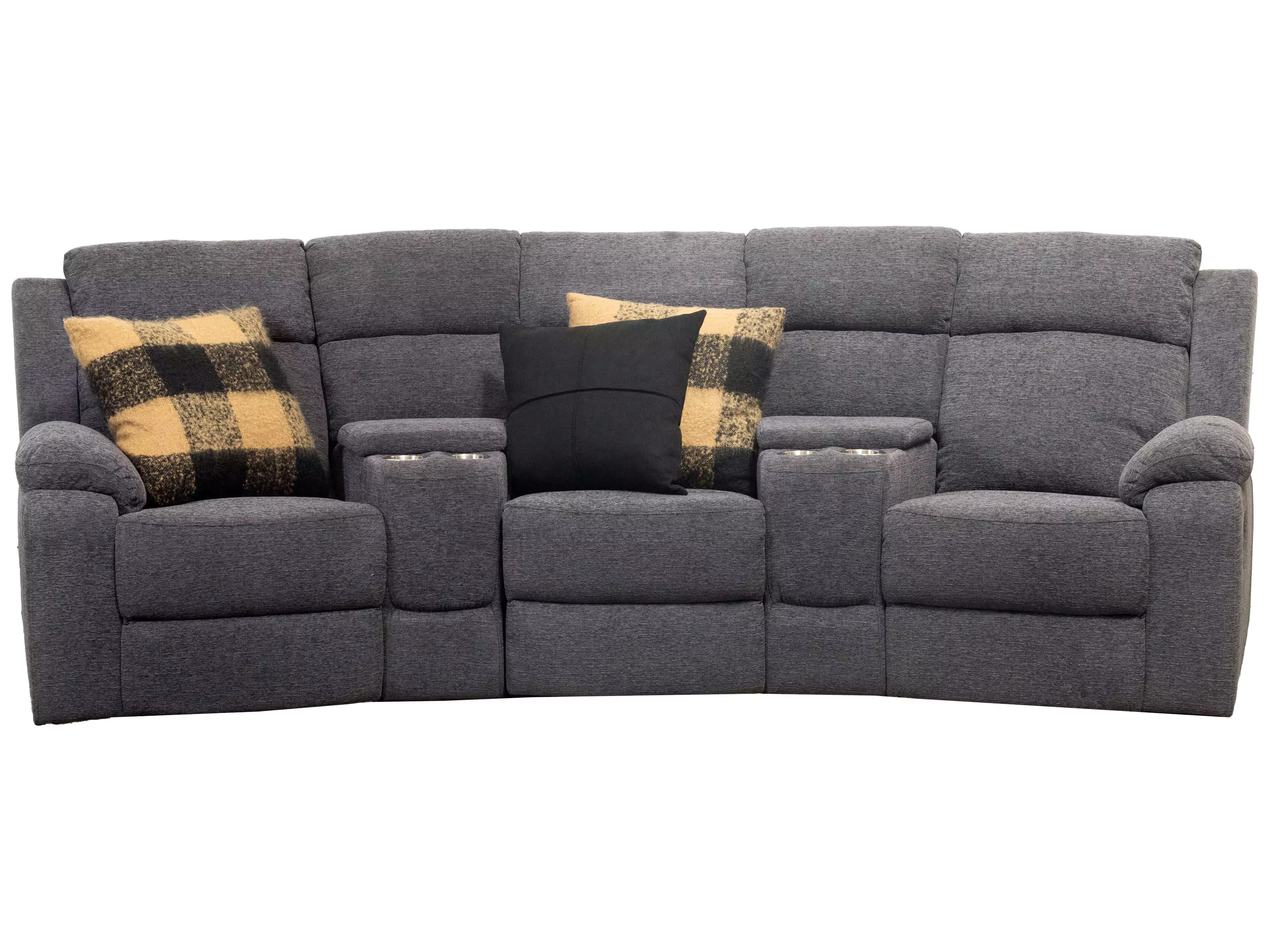 Baxley Fabric Home Theatre Lounge - Image 4