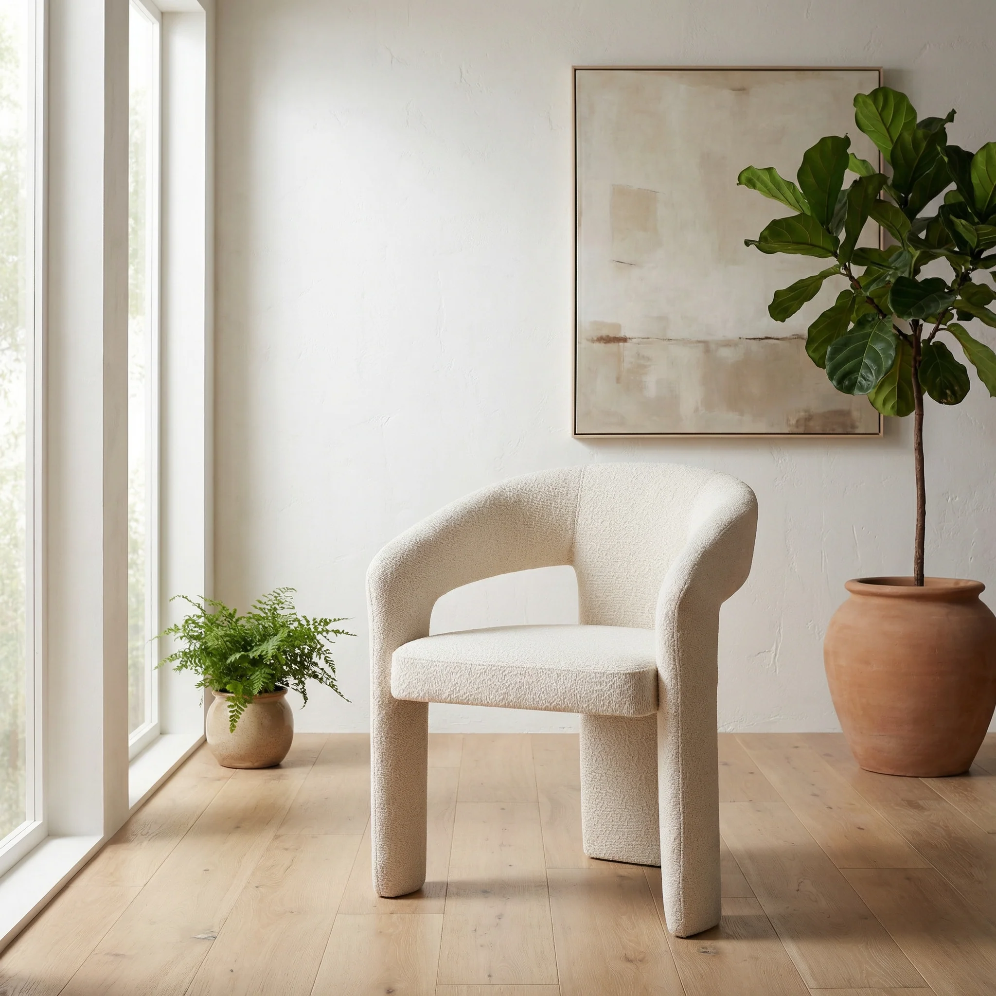 Belavista Fabric Dining Chair - Image 2