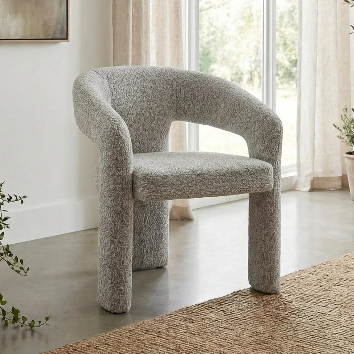 Belavista Fabric Dining Chair - Image 7