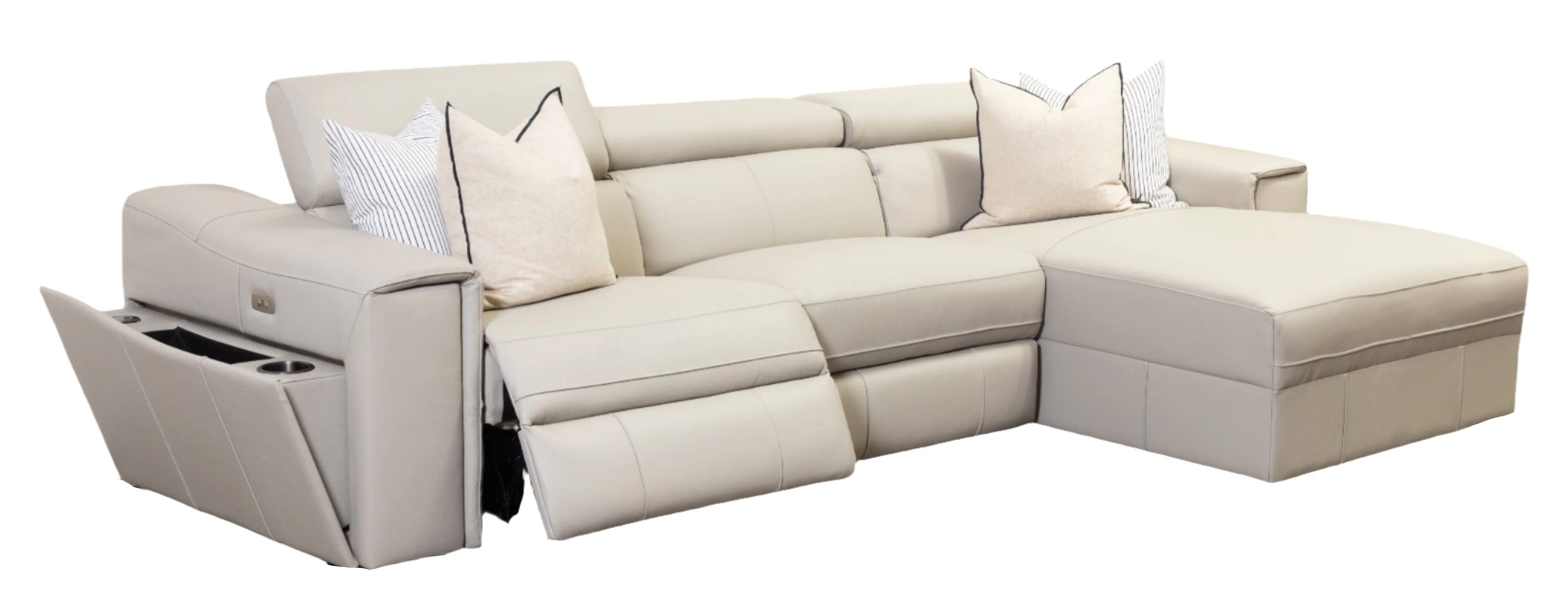 Blake Leather Electric Lounge - Image 9