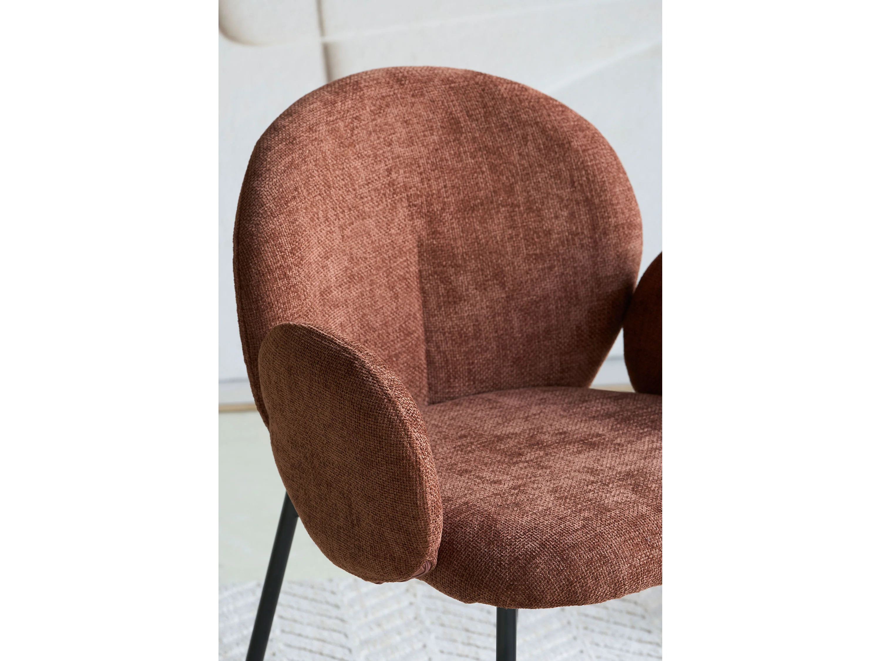 Bobby Fabric Arm Chair - Image 4