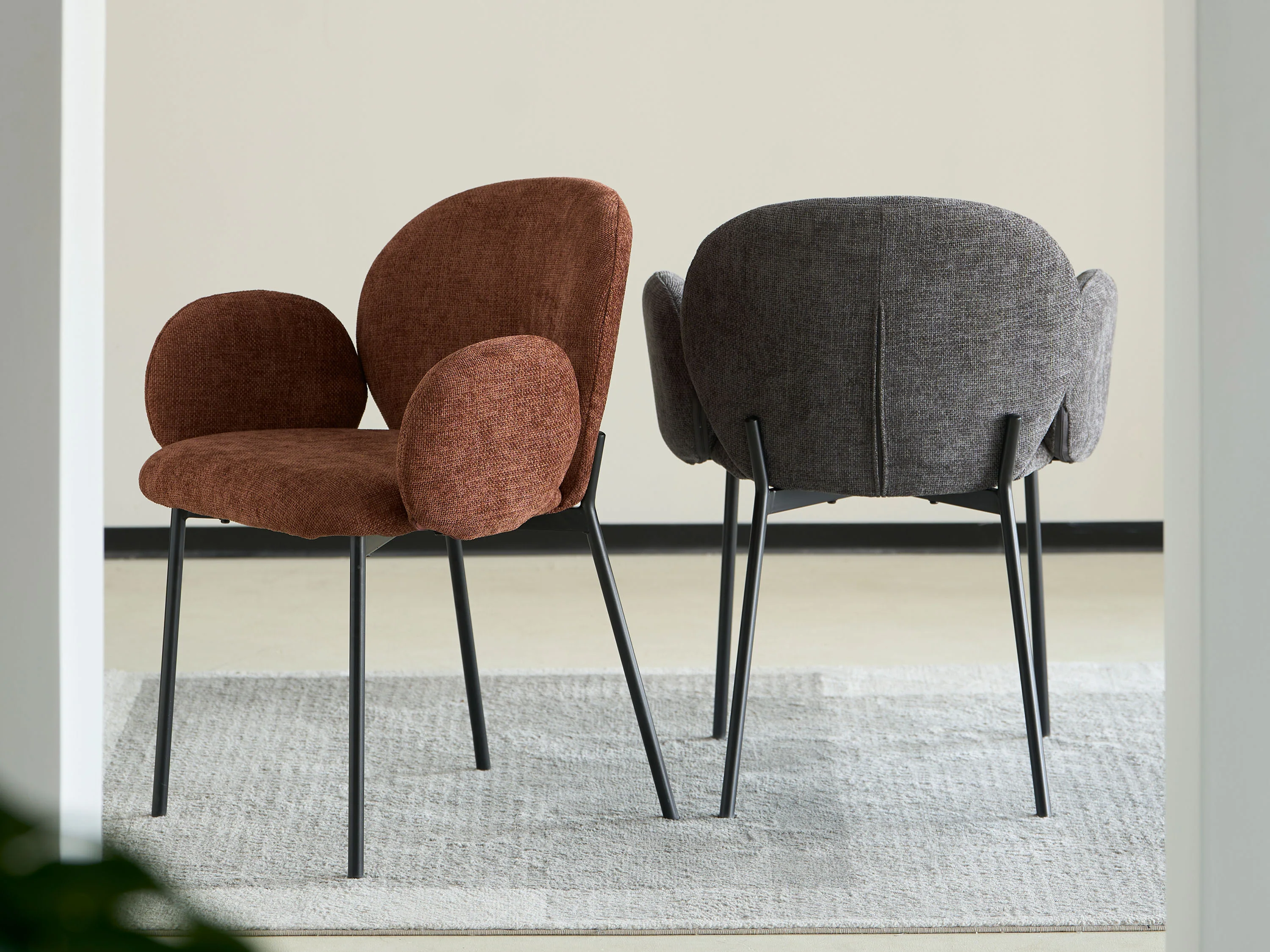 Bobby Fabric Arm Chair - Image 5