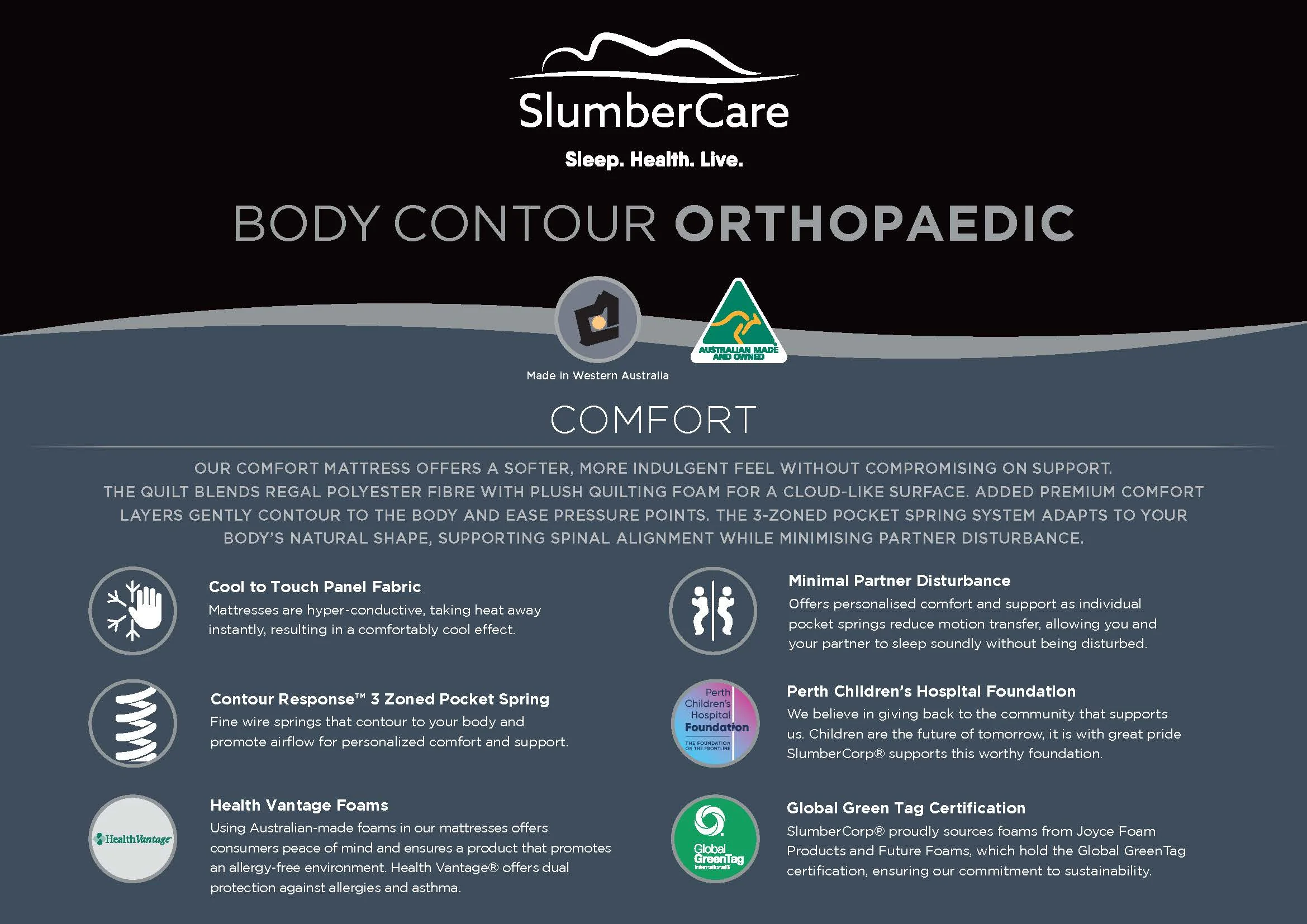 Body Contour Ortho Mattress - Image 10