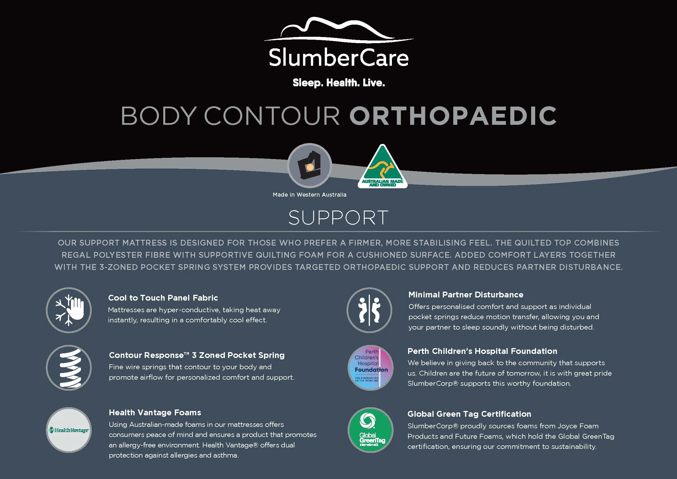Body Contour Ortho Mattress - Image 8