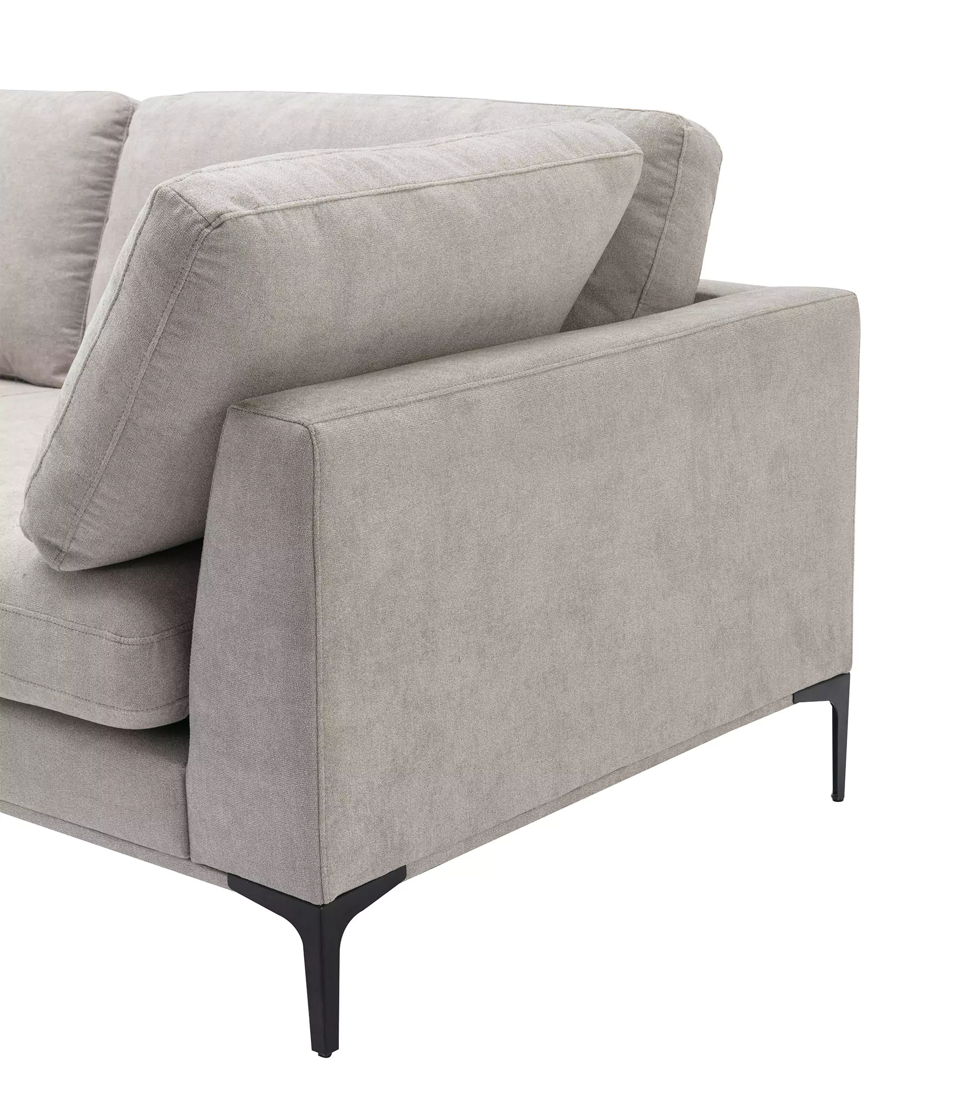 Bonnie 3 Seater Fabric Chaise - Image 9