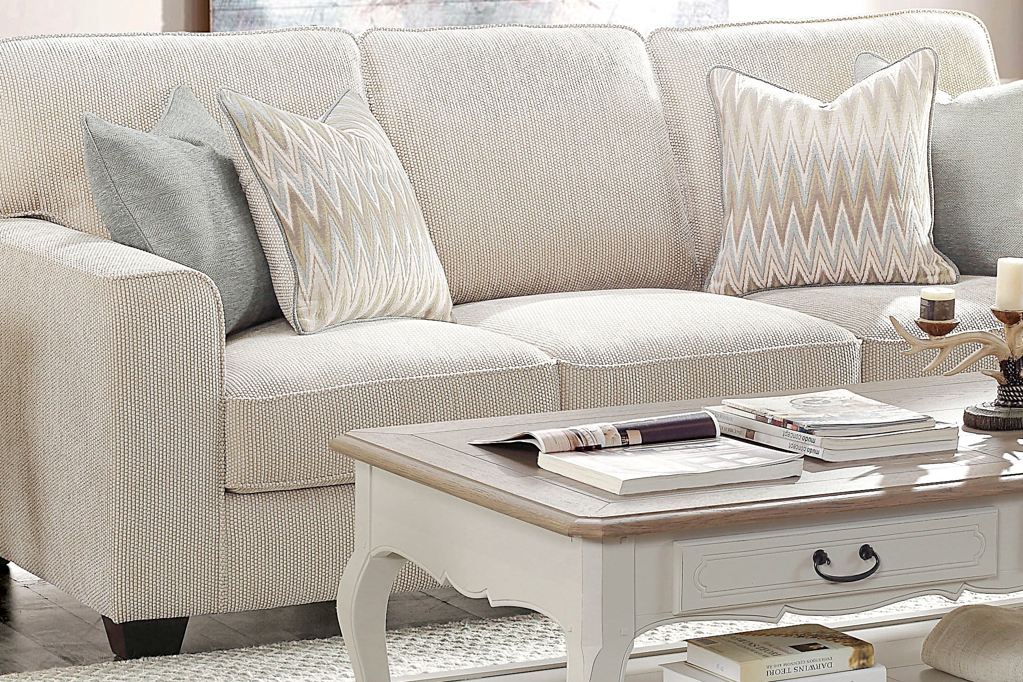 Bridgewater Fabric Lounge & Sectional - Image 22