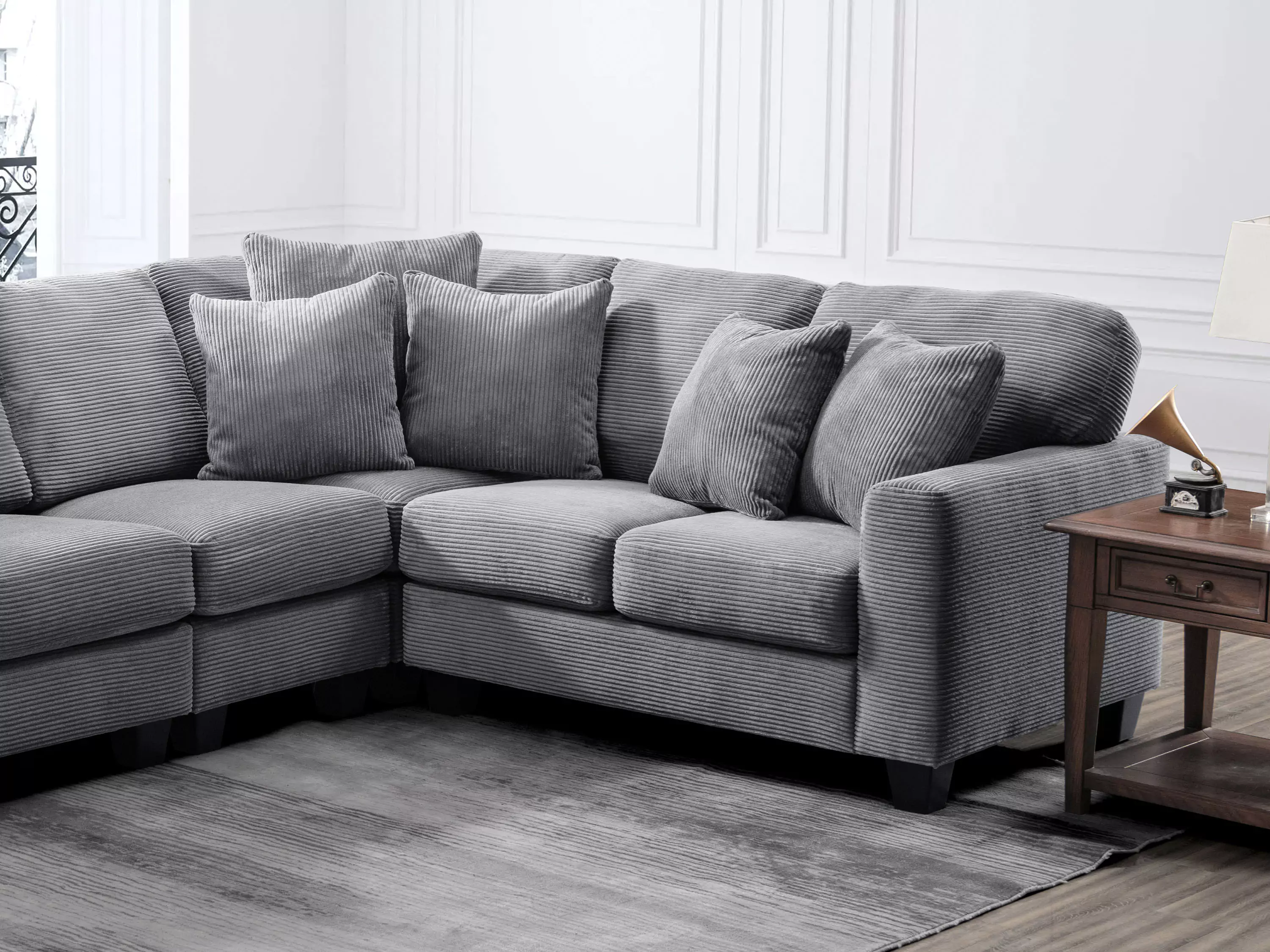 Bridgewater Fabric Lounge & Sectional - Image 25