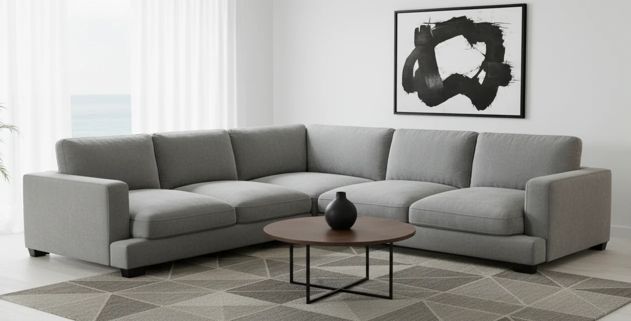 Bromley 5 Seater Fabric Modular - Image 3