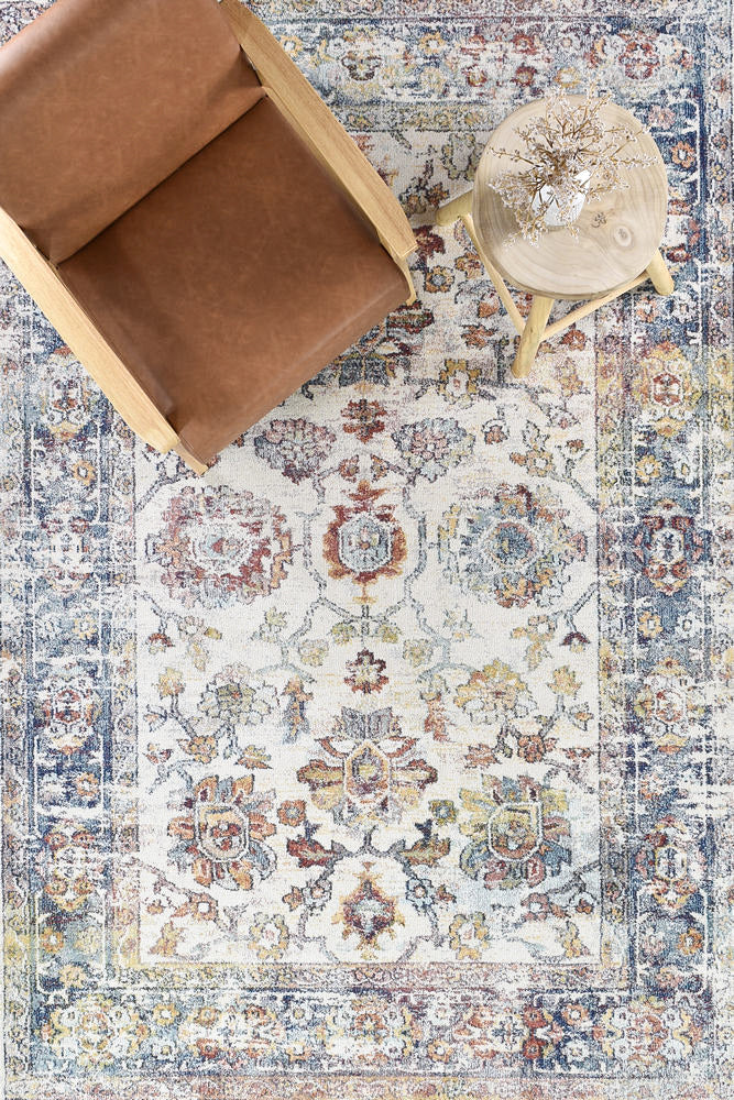 Casablanca 0394A Navy Cream Rug - Image 2