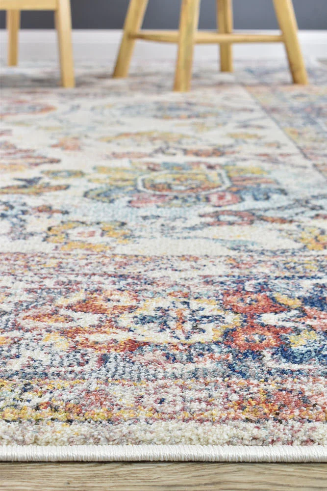 Casablanca 0394A Navy Cream Rug - Image 4