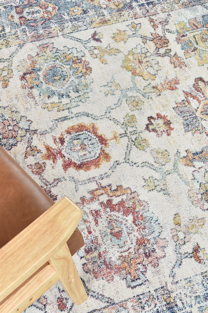 Casablanca 0394A Navy Cream Rug - Image 5