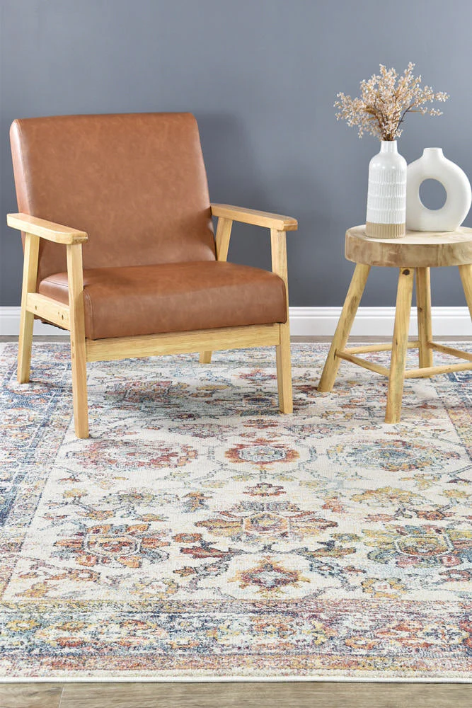 Casablanca 0394A Navy Cream Rug - Image 9