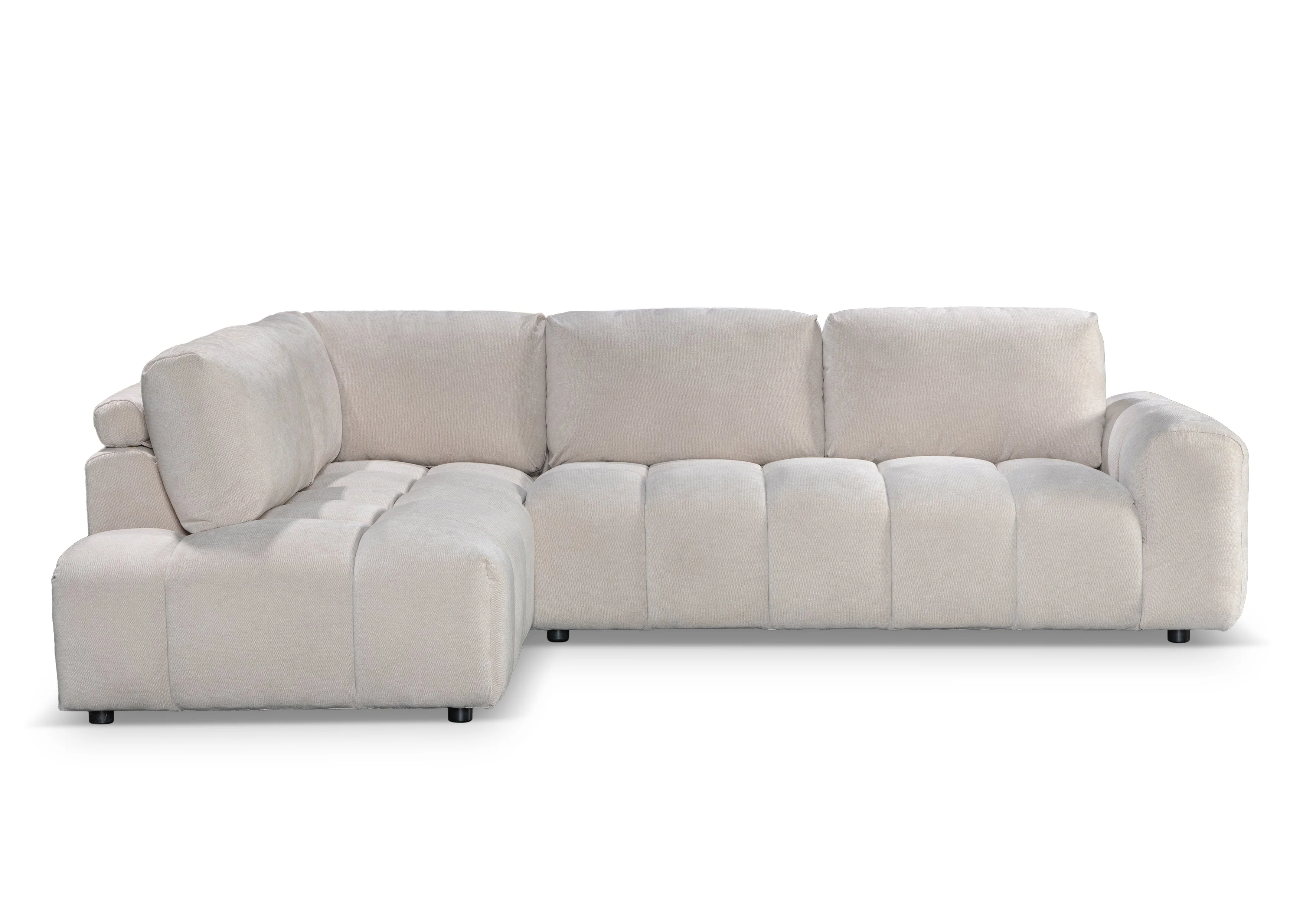 Desmond 5 Seater Fabric Chaise Modular - Image 15