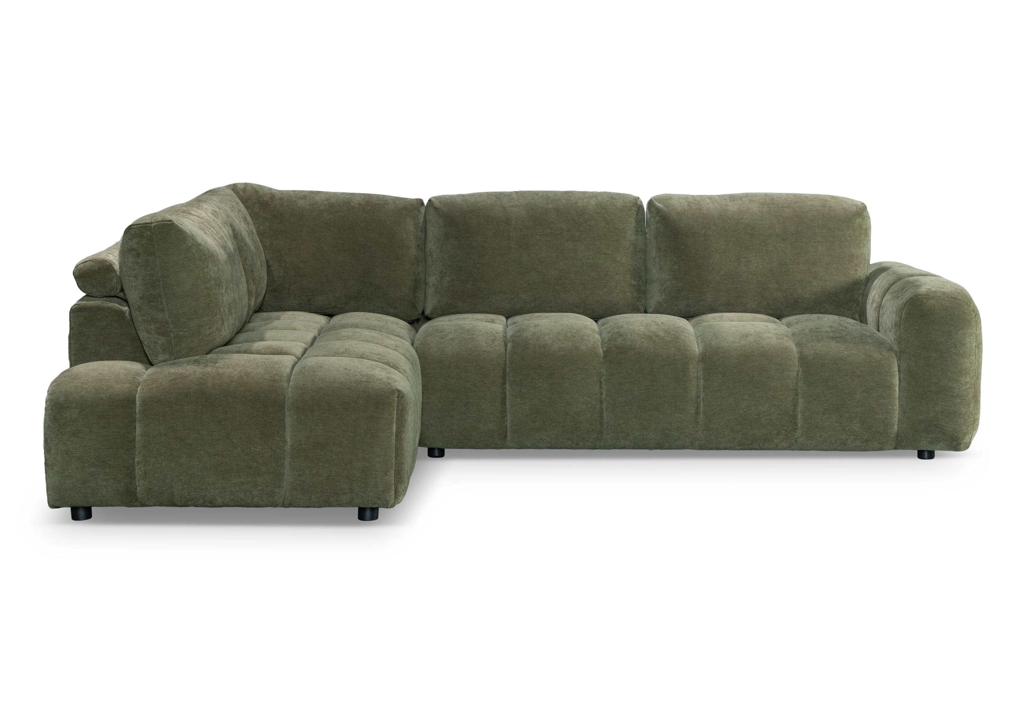 Desmond 5 Seater Fabric Chaise Modular - Image 7