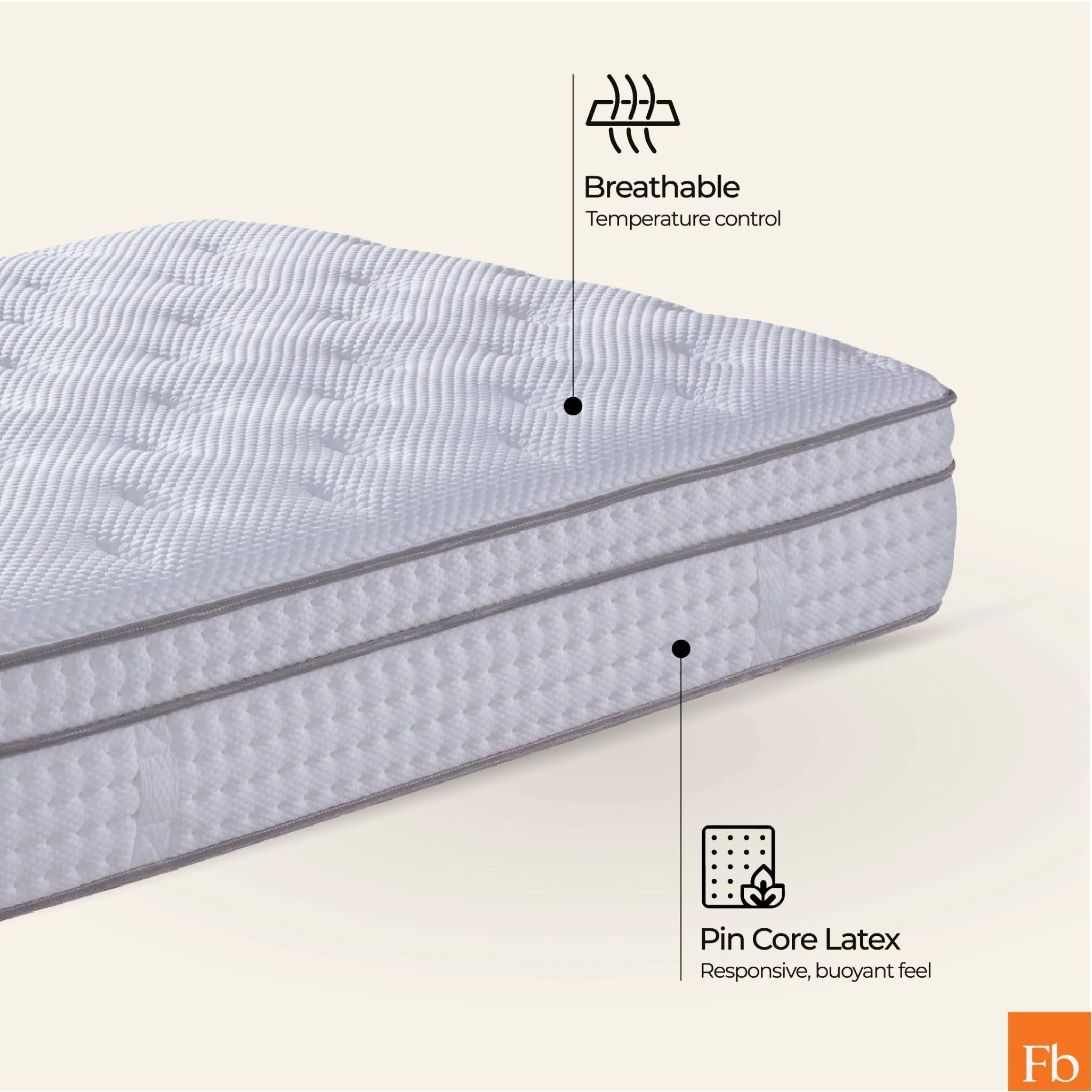 Dreamland Orthopaedic Mattress - Image 15