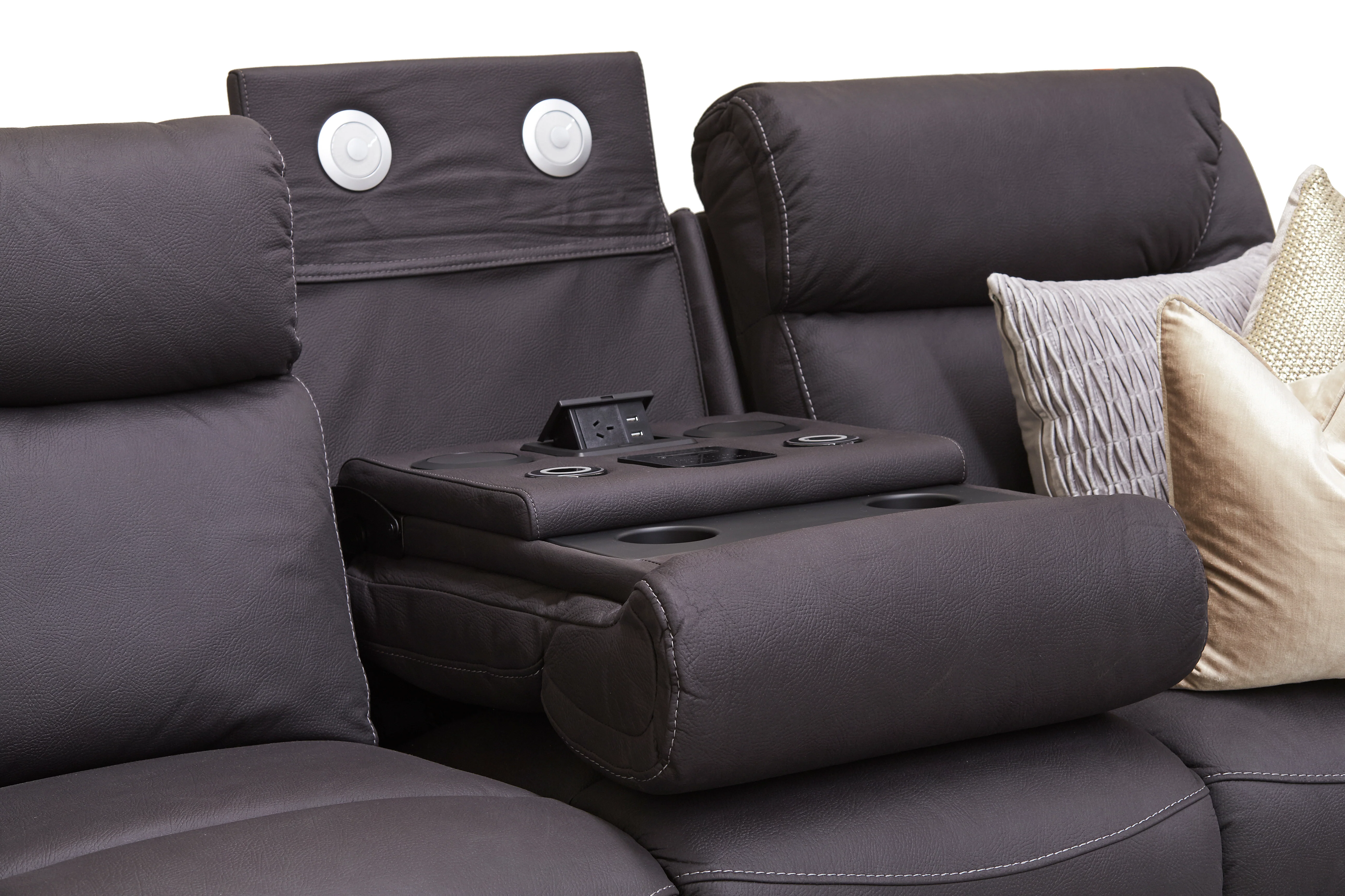 Excalibur Leather Electric Recliner Lounge - Image 10