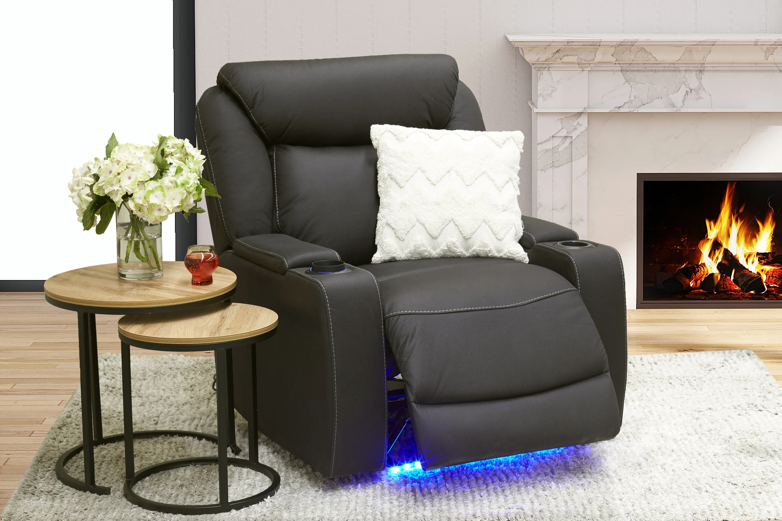 Excalibur Leather Electric Recliner Lounge - Image 3