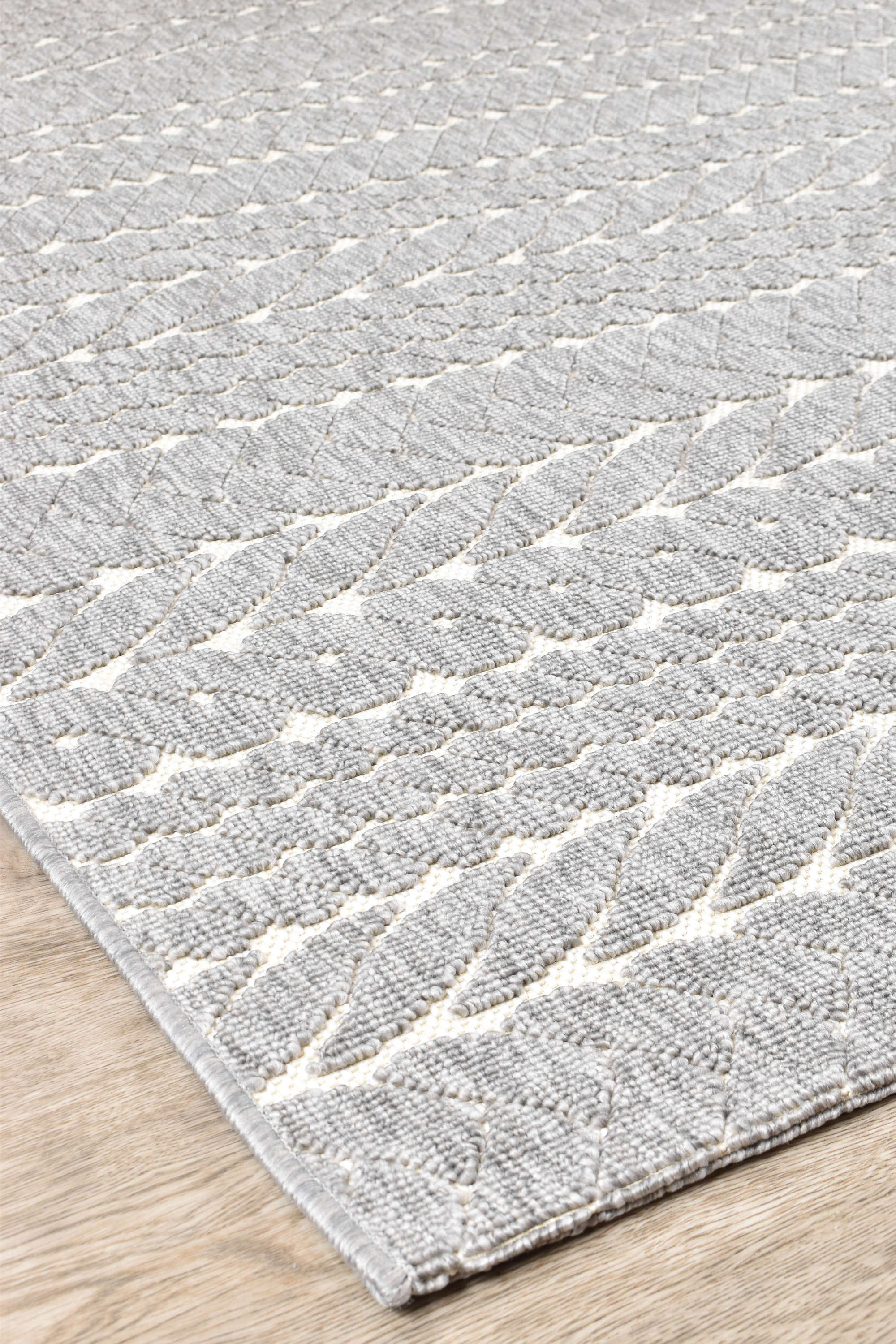 Fenix Grey White Rug 20469-302 - Image 2