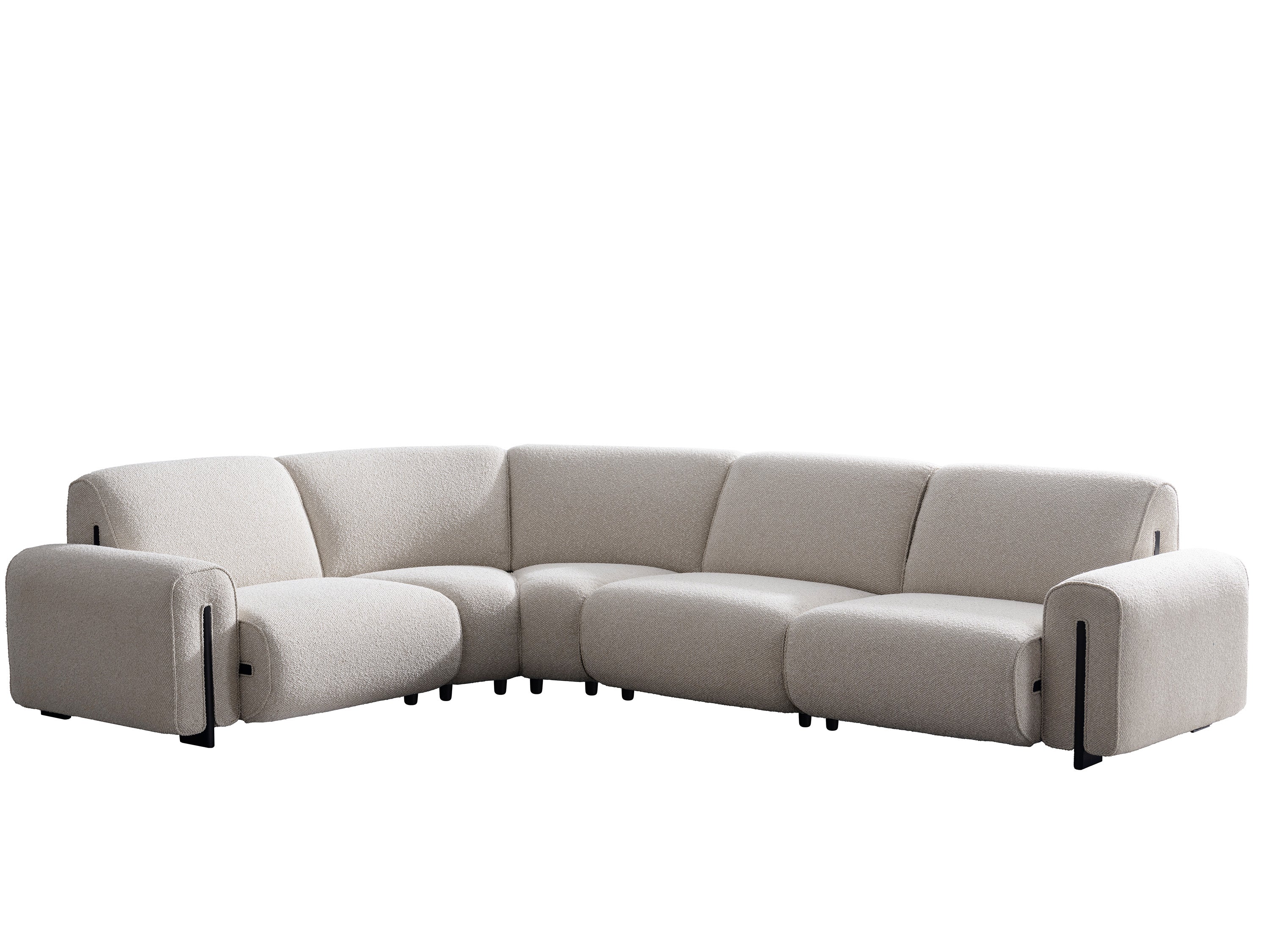 Flora Fabric Lounge & Sectional - Image 8