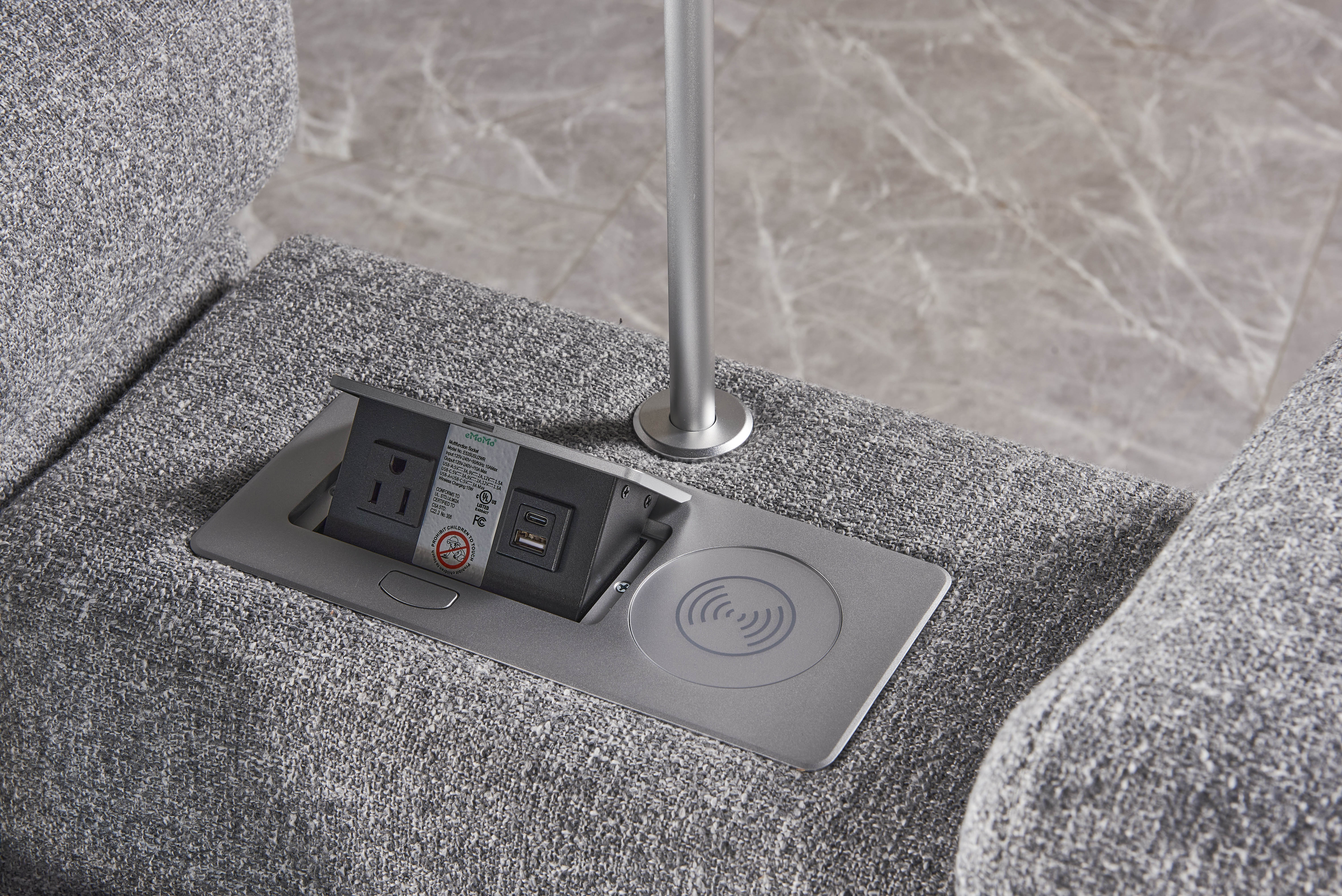 Kavala Fabric Electric Home Theatre Lounge - Image 10