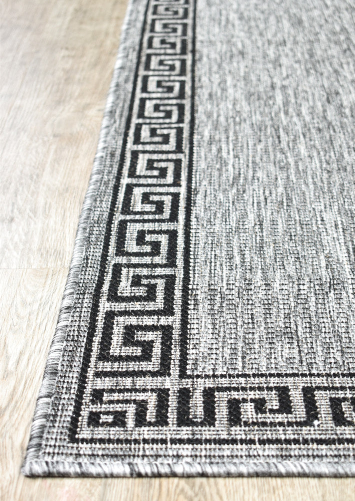 Alaska Grey Black Rug 7781-DM9E Runner - Image 2