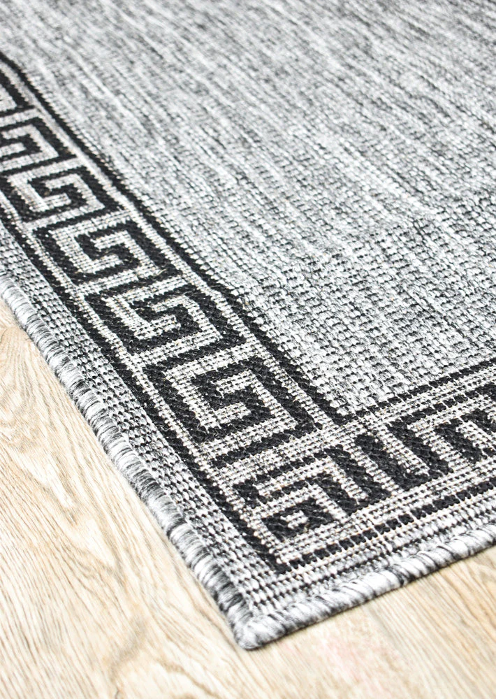 Alaska Grey Black Rug 7781-DM9E Runner - Image 5