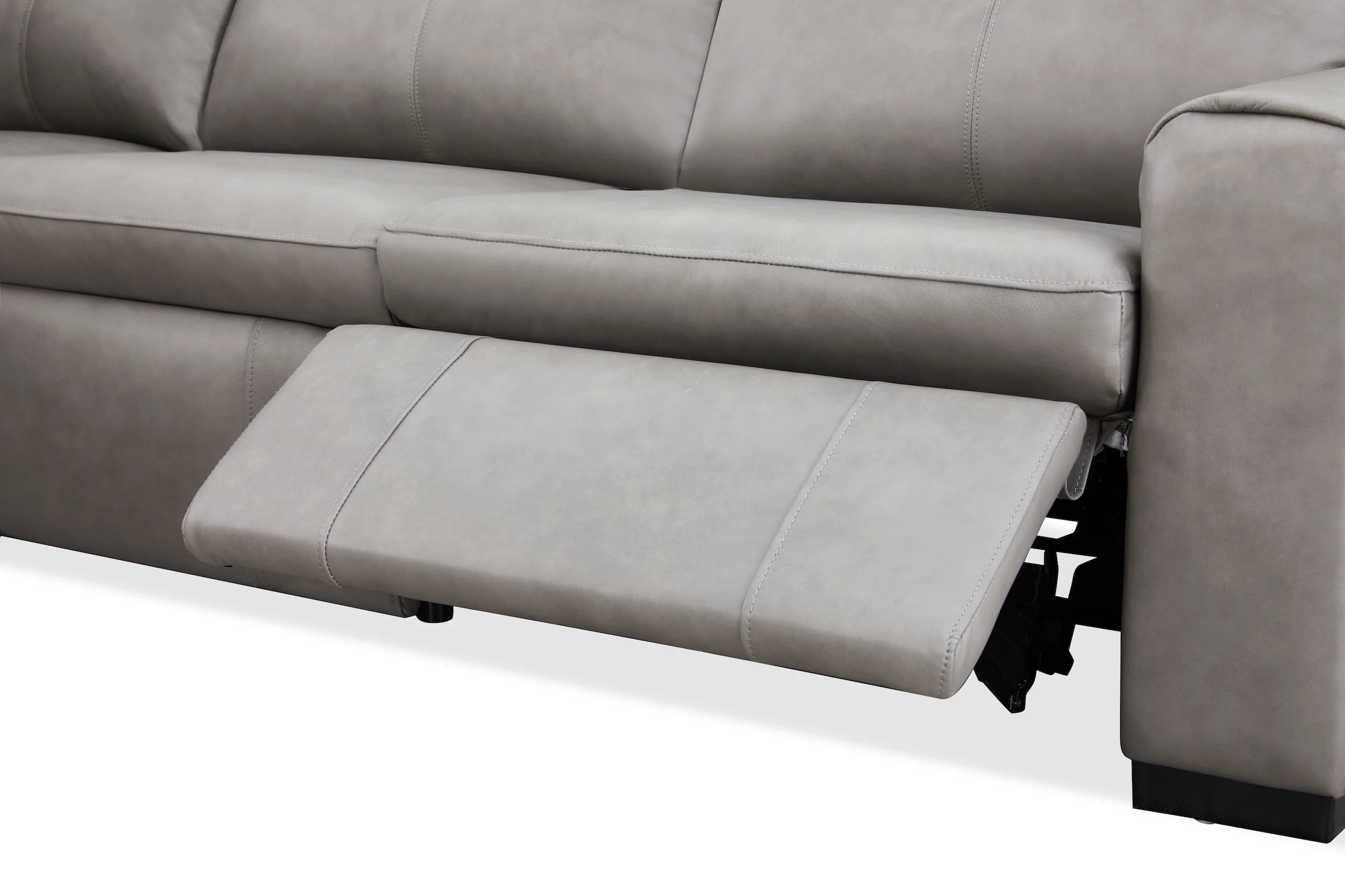 Maddy 4 Seater Leather Electric Modular - Image 6