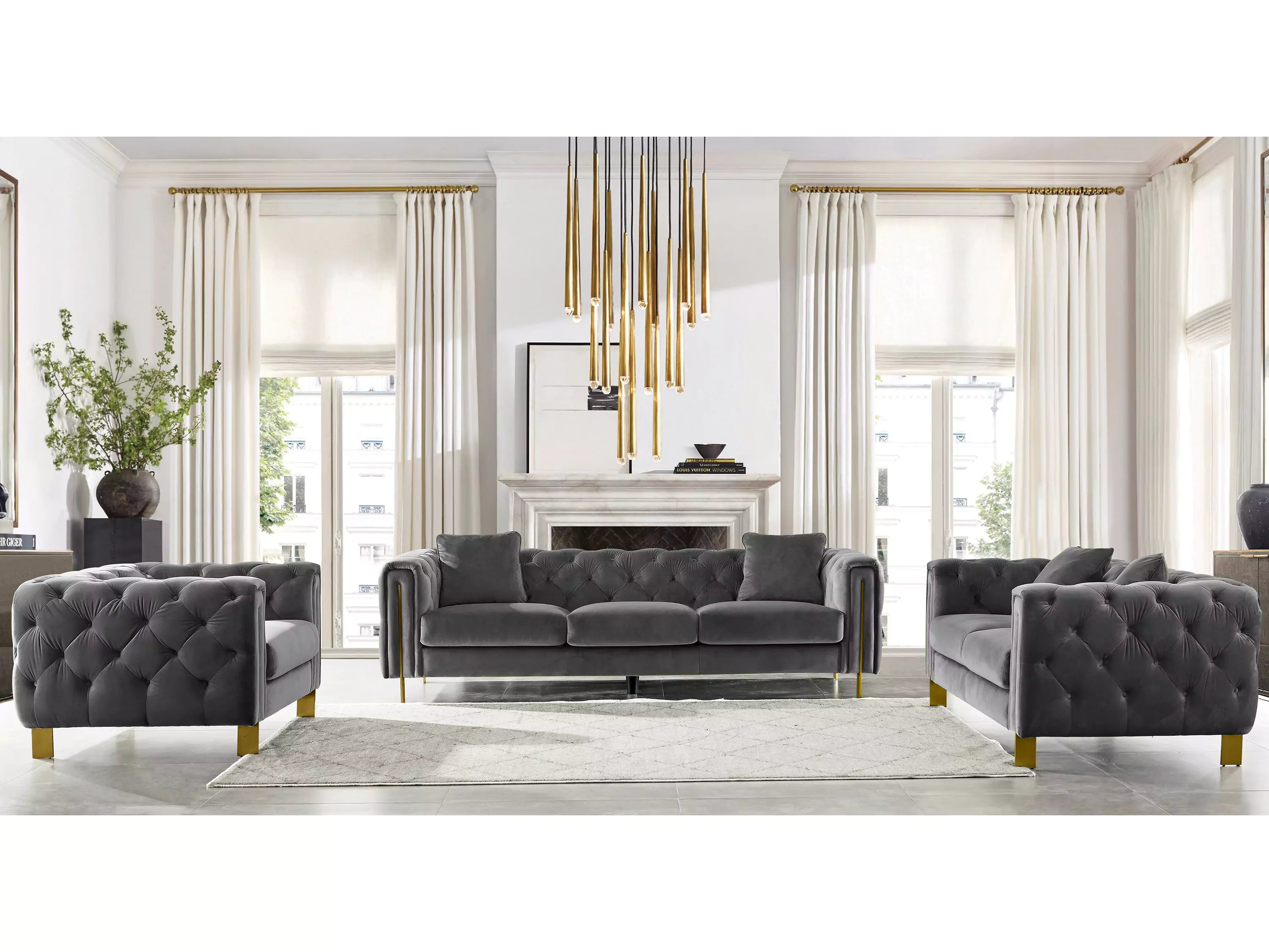 Manhattan Fabric Lounge - Image 3