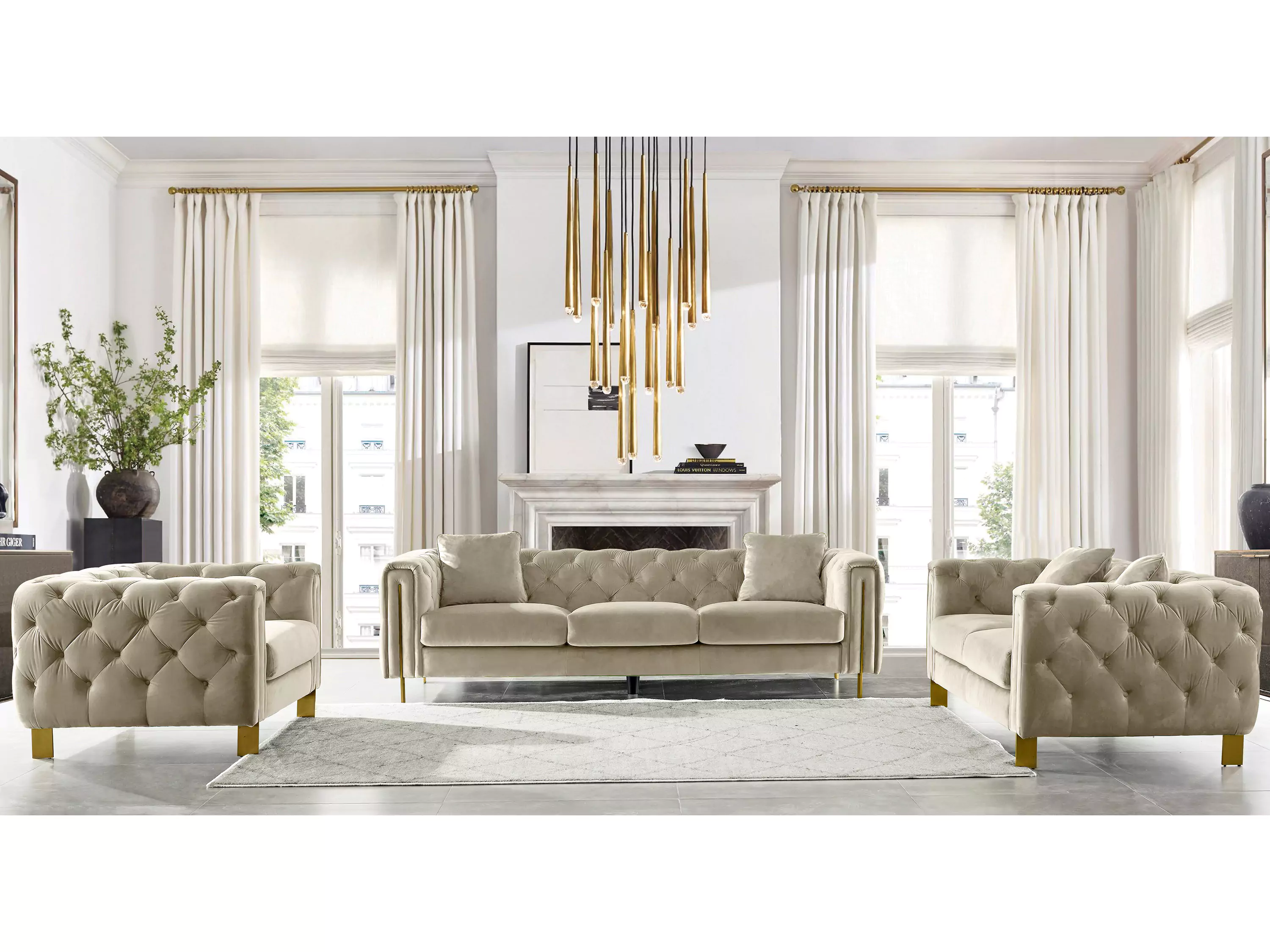 Manhattan Fabric Lounge - Image 4
