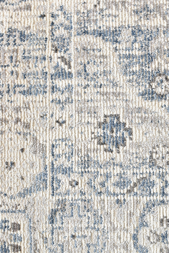 Medina Blue L.Grey Rug 0320C - Image 5