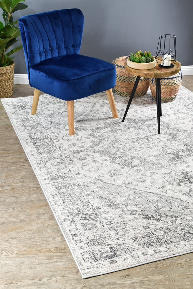 Medina Grey Rug 0321B - Image 8