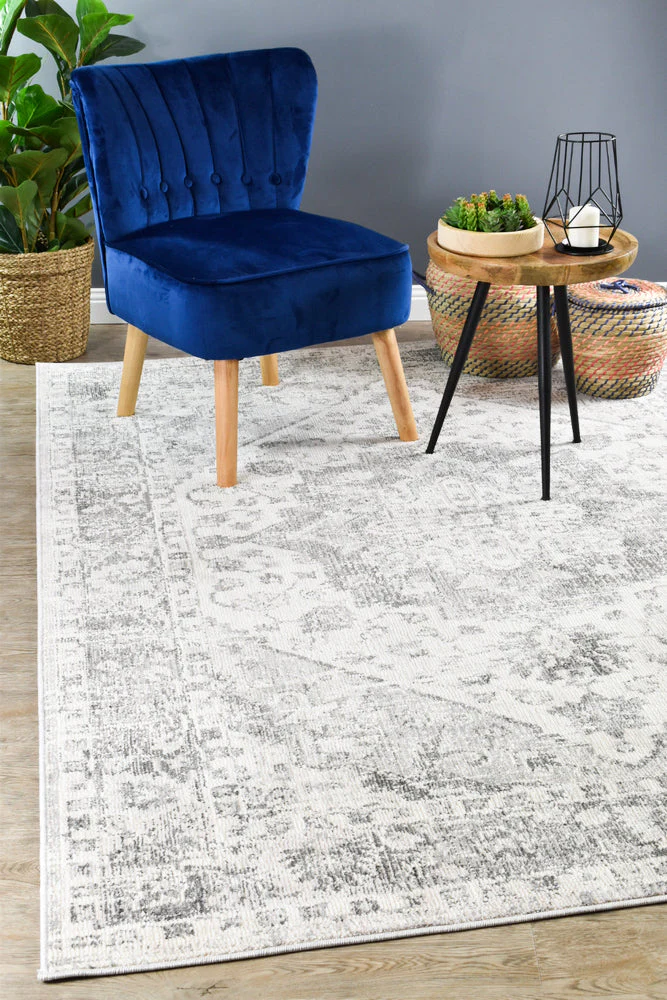 Medina Grey Rug 0321B - Image 9