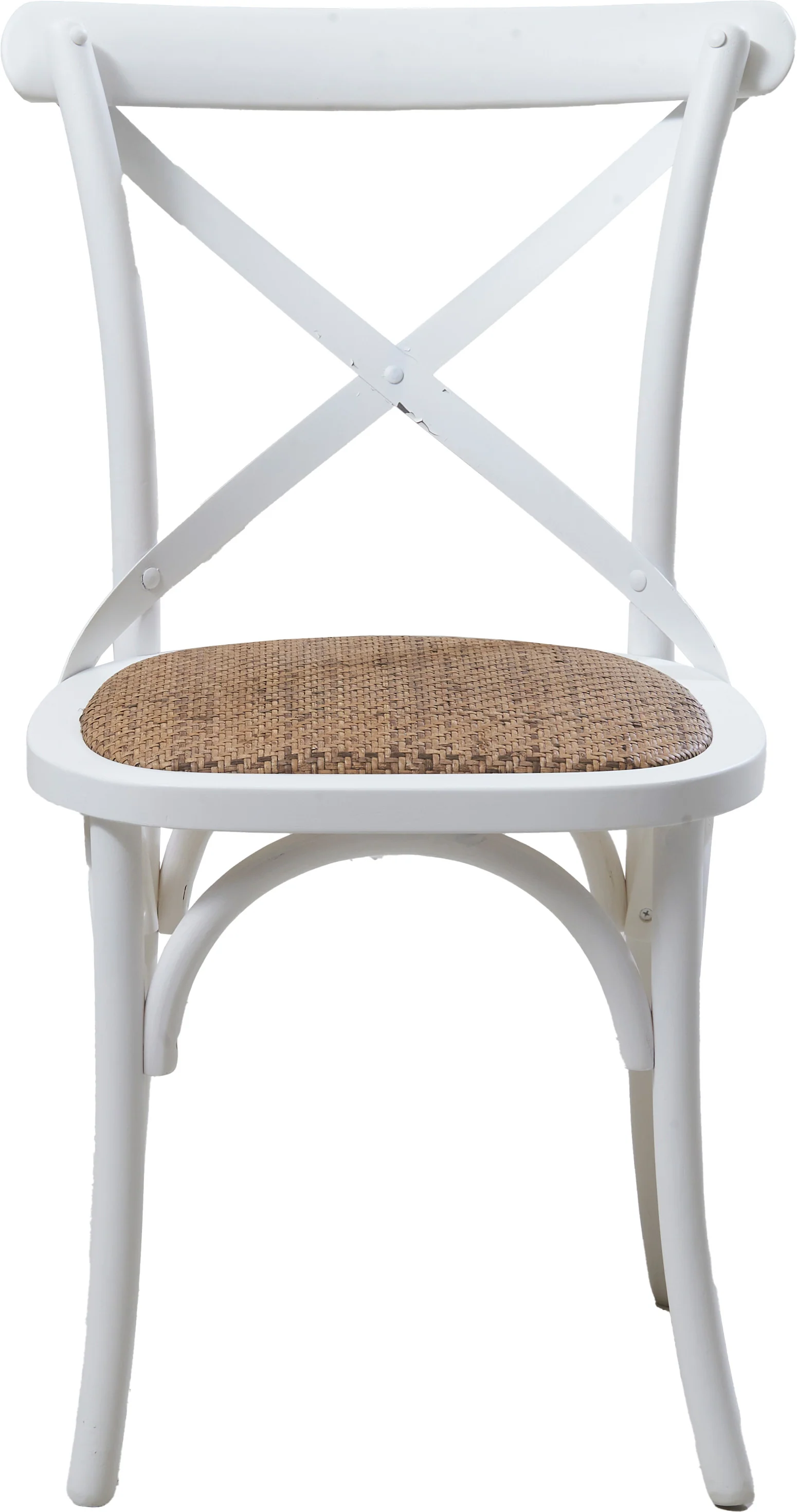 Metal Cross Back Chair - Image 2