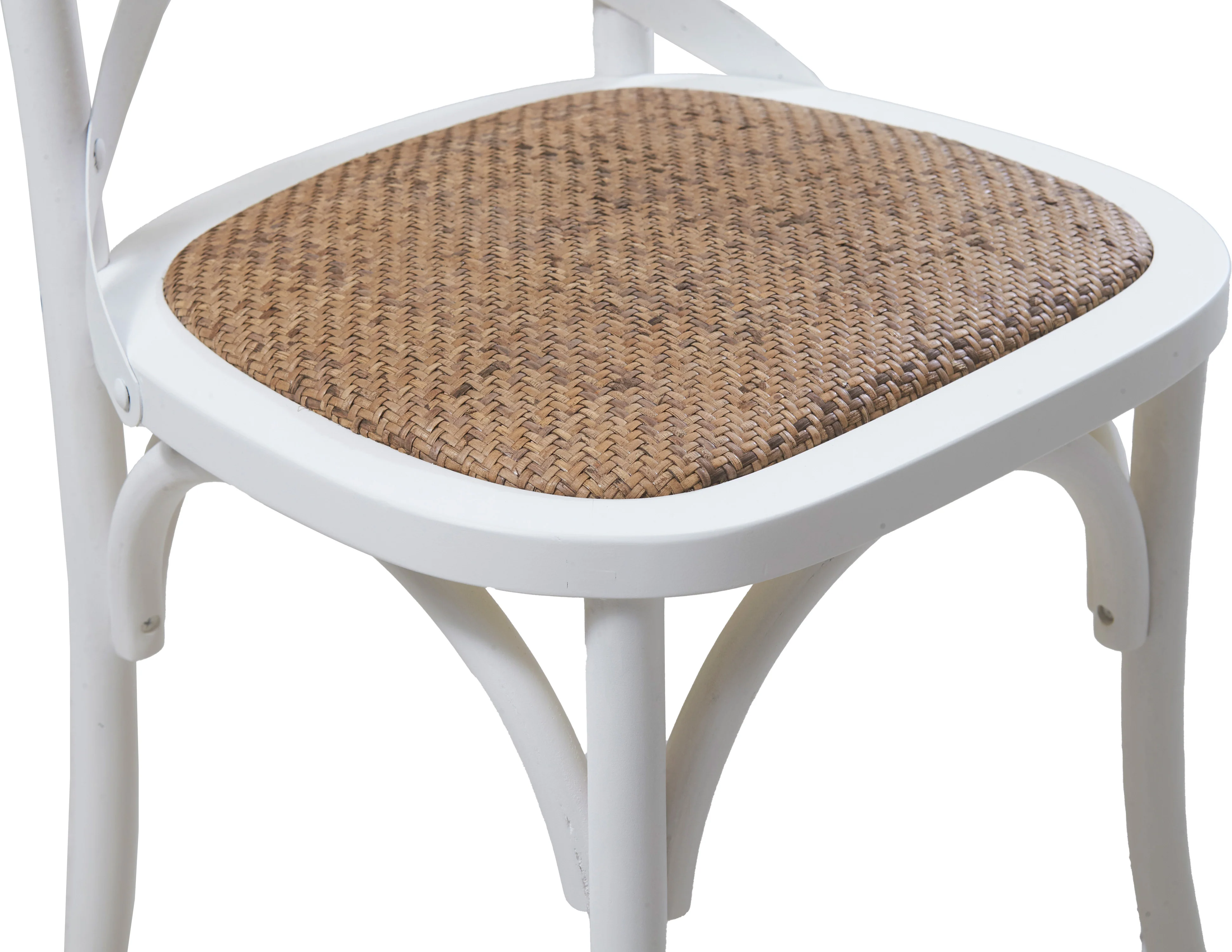 Metal Cross Back Chair - Image 3