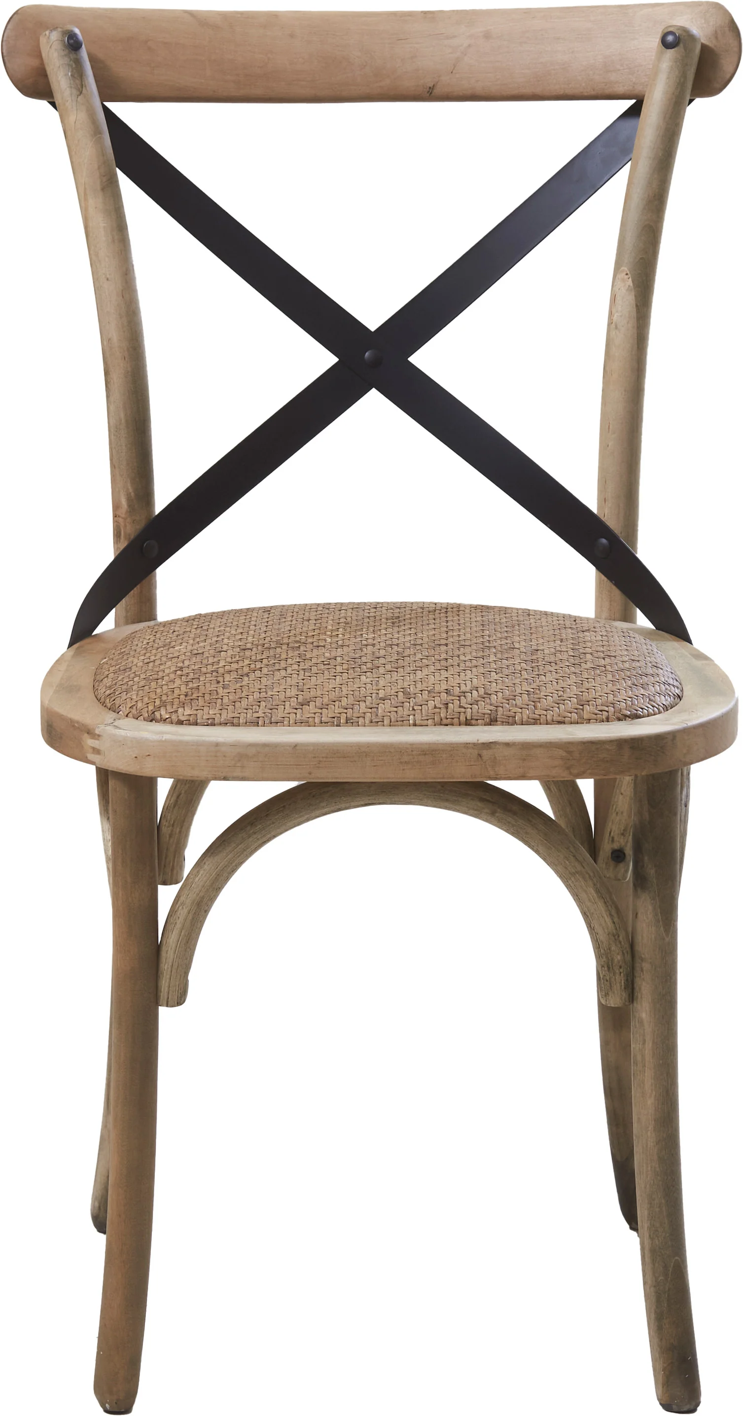 Metal Cross Back Chair - Image 5