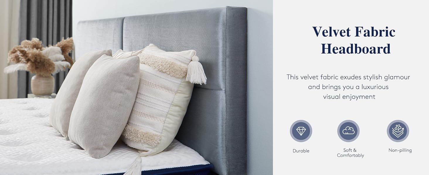 Metro Fabric Bed - Image 10