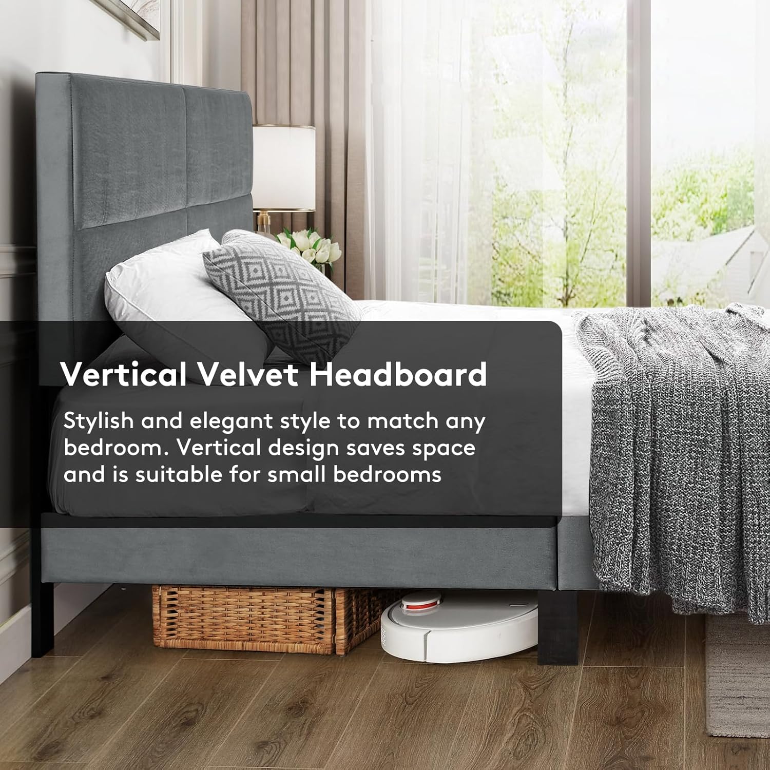 Metro Fabric Bed - Image 7