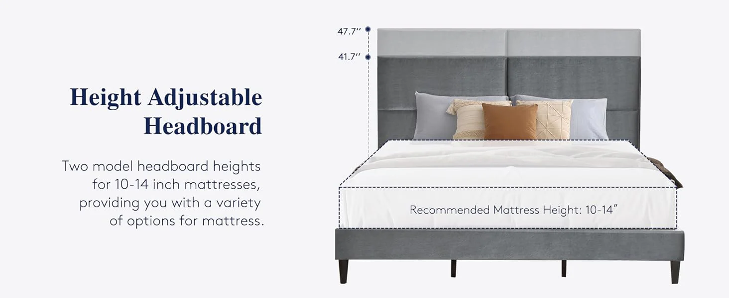 Metro Fabric Bed - Image 9