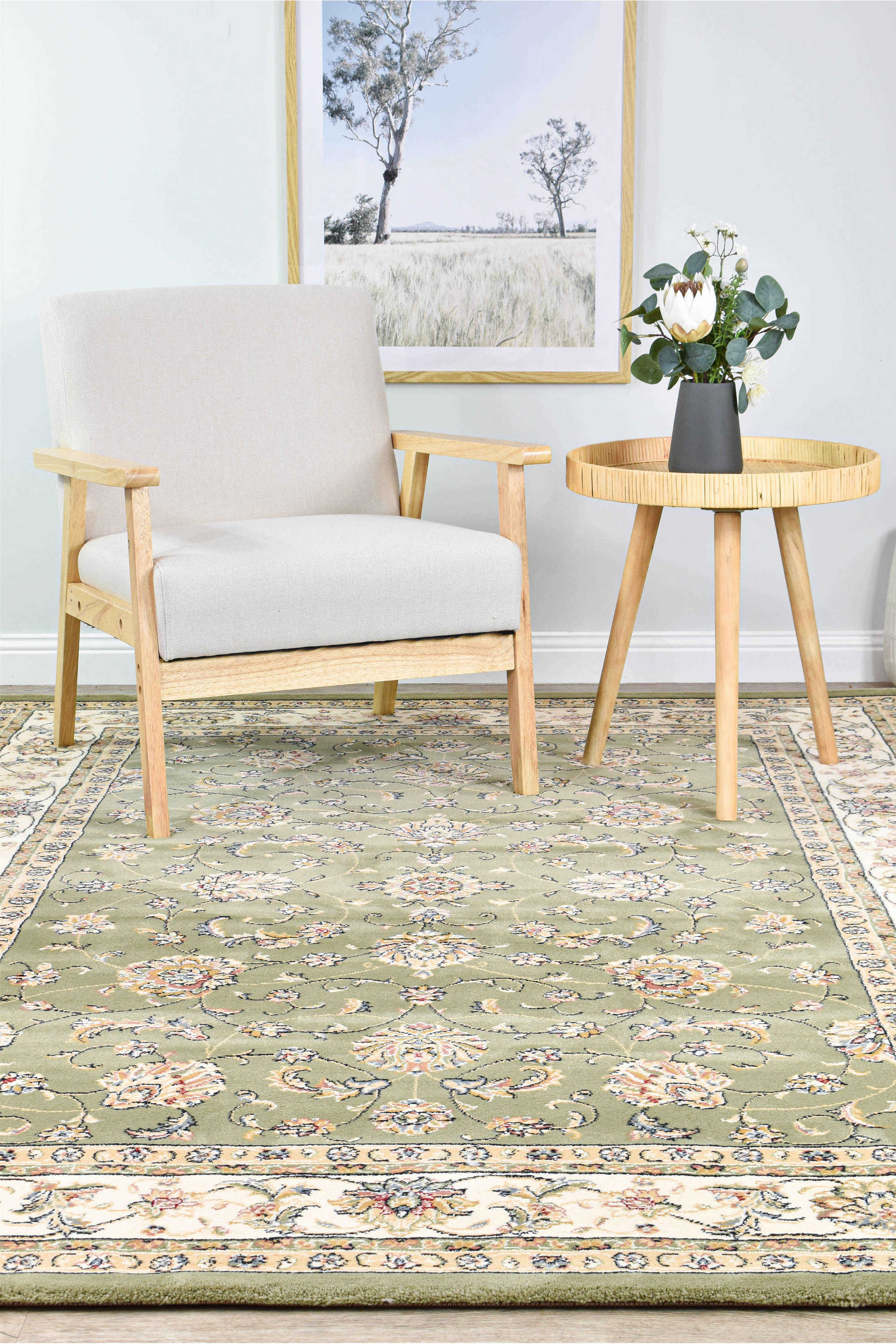 Michelangelo Green Rug 55368 4464 - Image 10