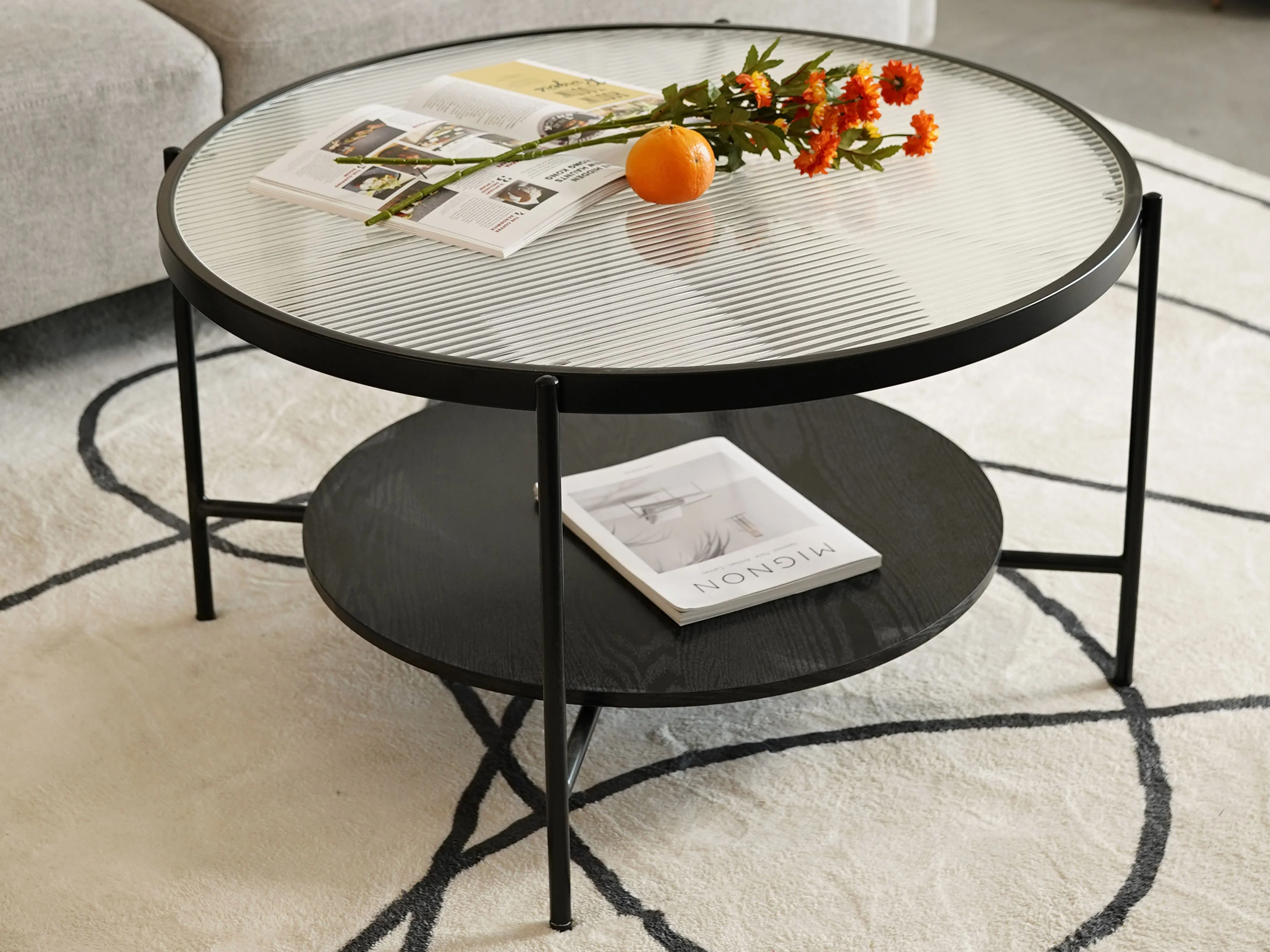 Mila Round Coffee Table - Image 6