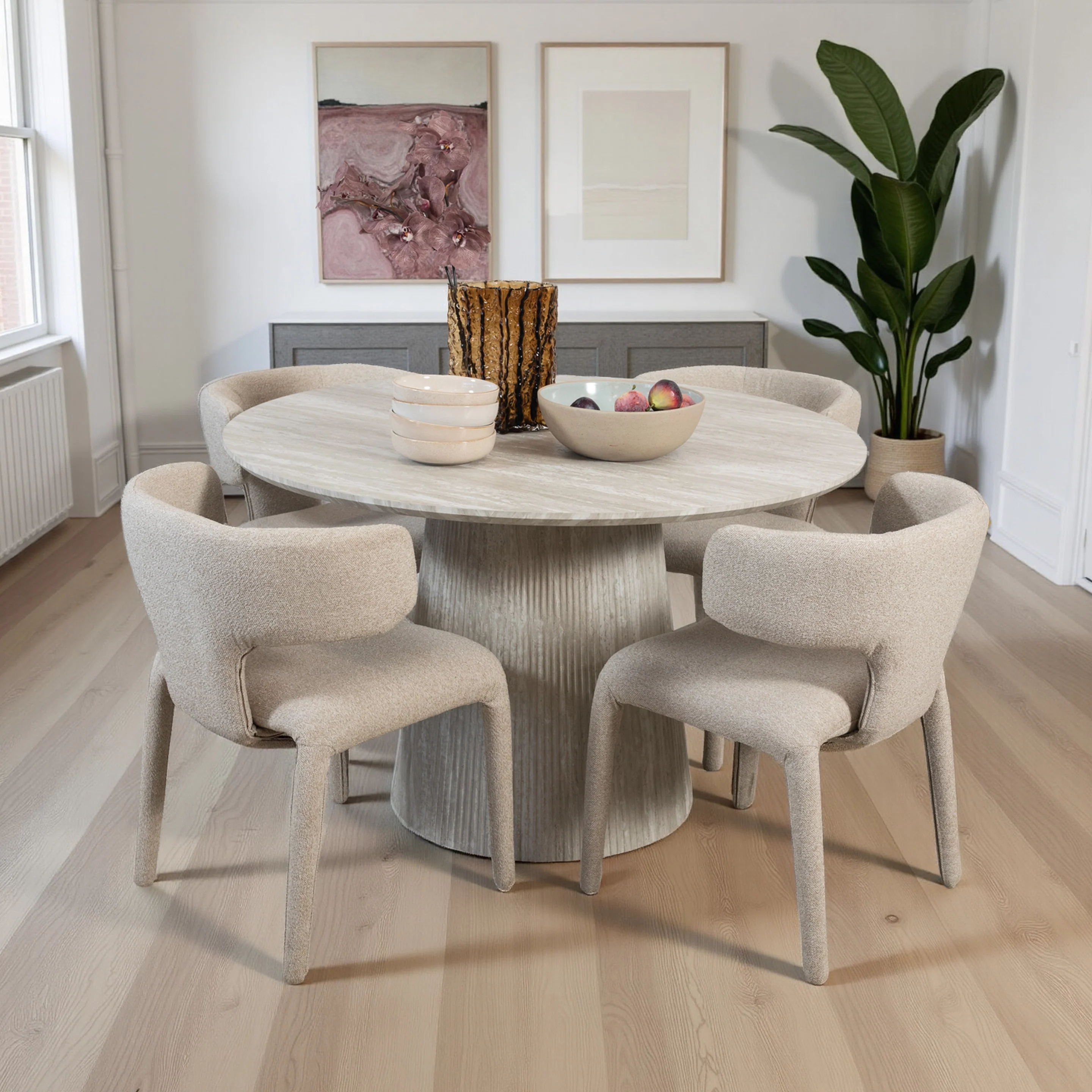 Mirage Fabric Dining Chair - Image 3