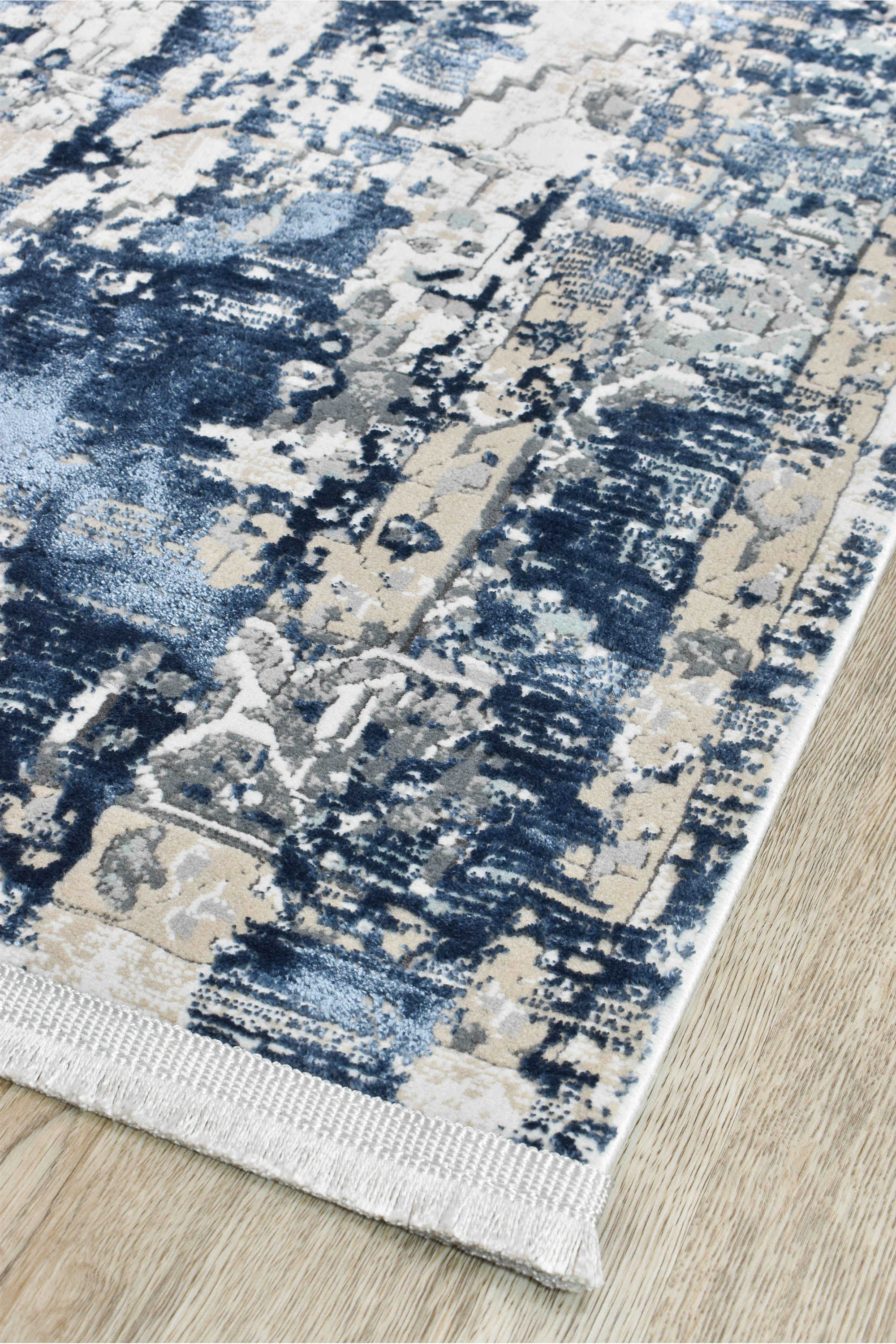 Rosalind 27340A Vintage Denim Runner - Image 2