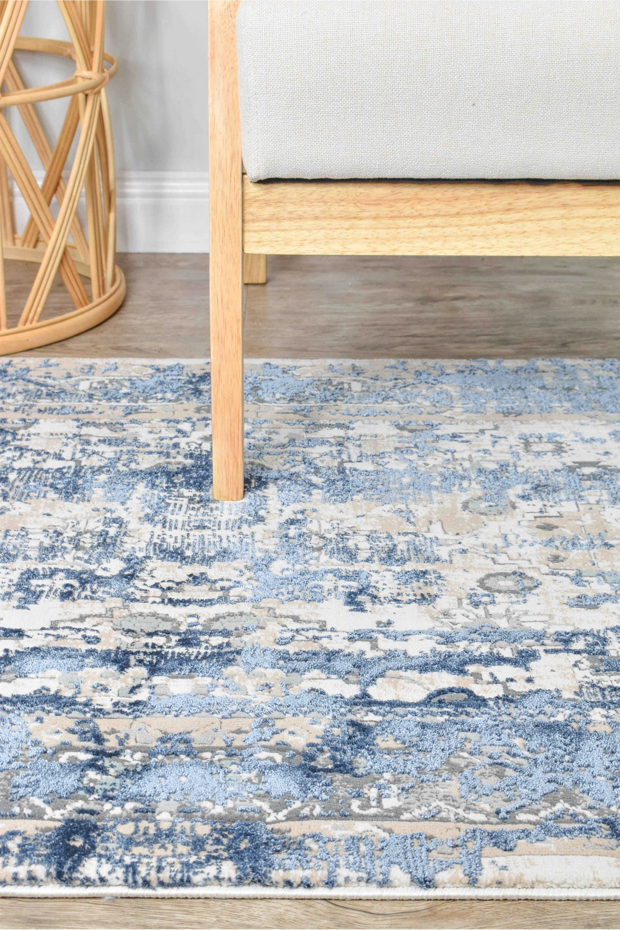 Rosalind 27340A Vintage Denim Runner - Image 3