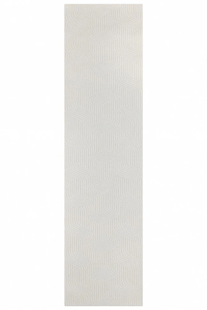 Ontario Ivory Velvet Runner - Image 2